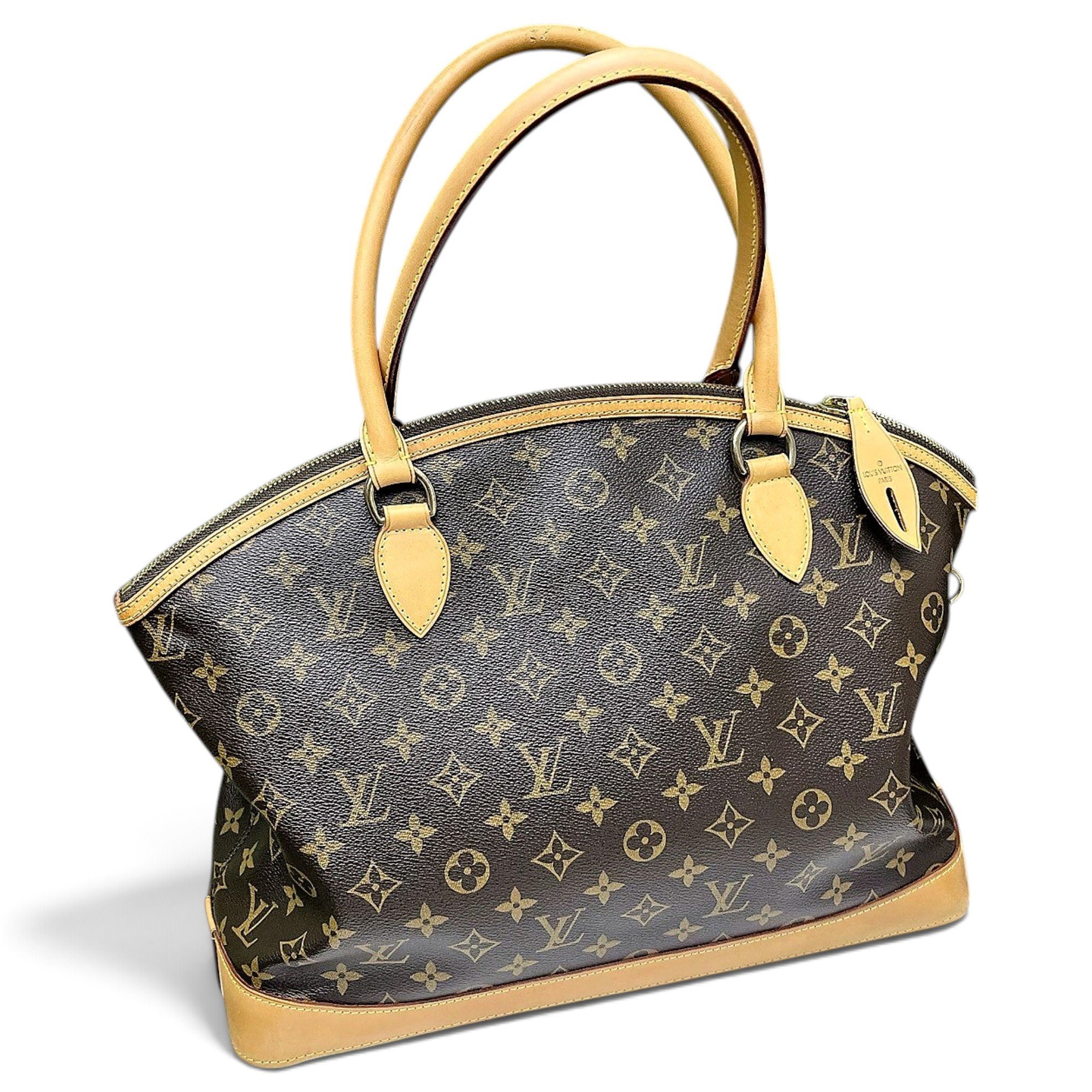 Lockit leather handbag