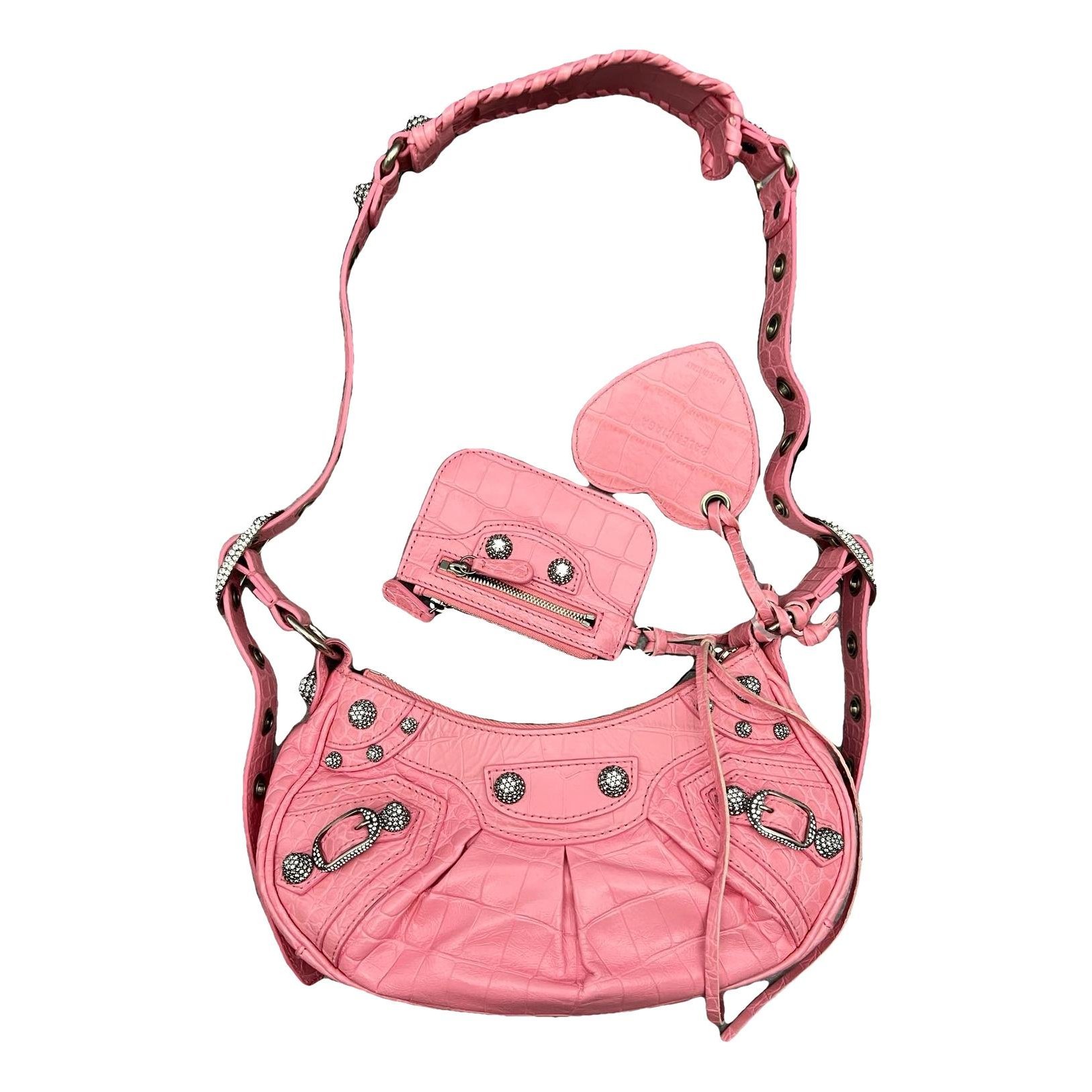 Le Cagole leather handbag