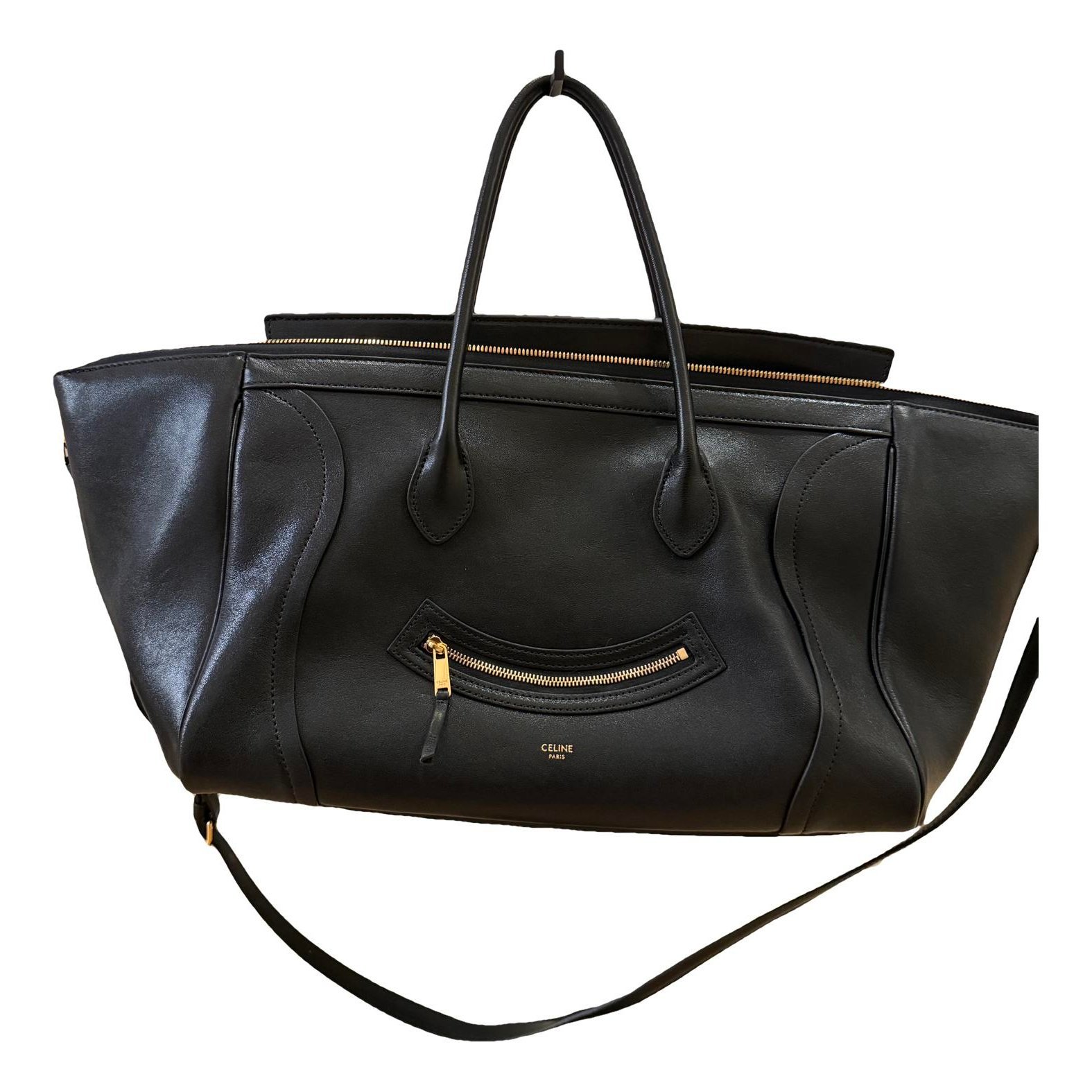 Luggage leather handbag