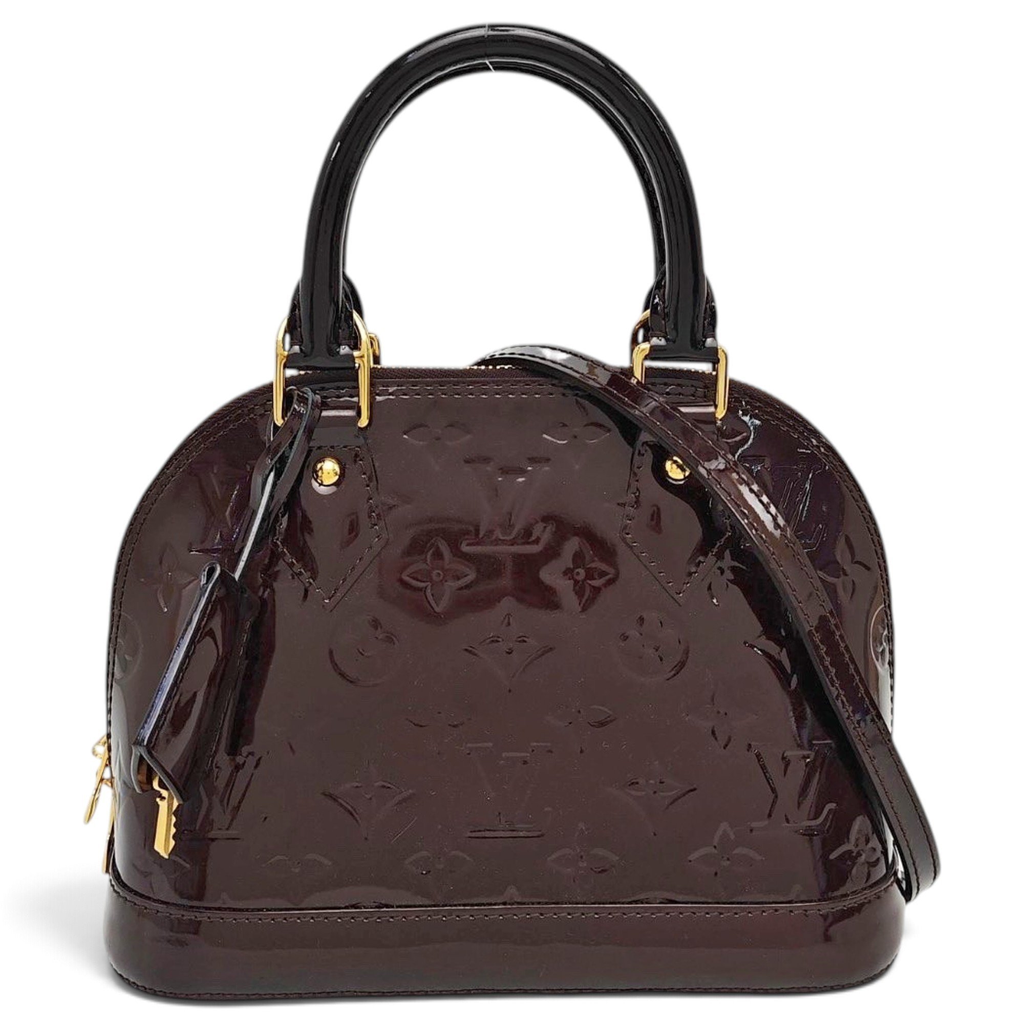 Alma BB patent leather crossbody bag