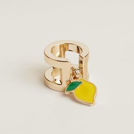 Mini H Citron Twilly Ring