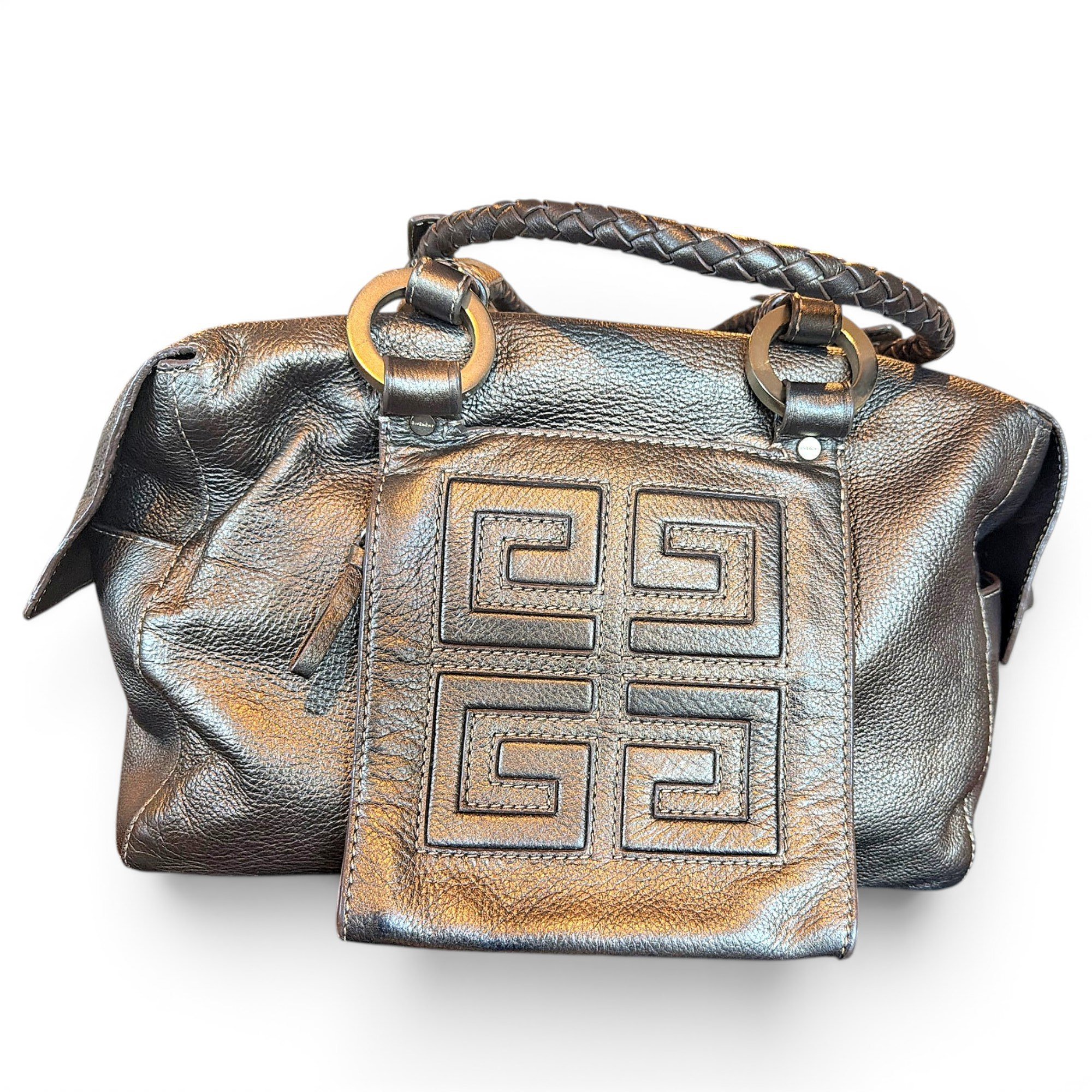 Leather handbag