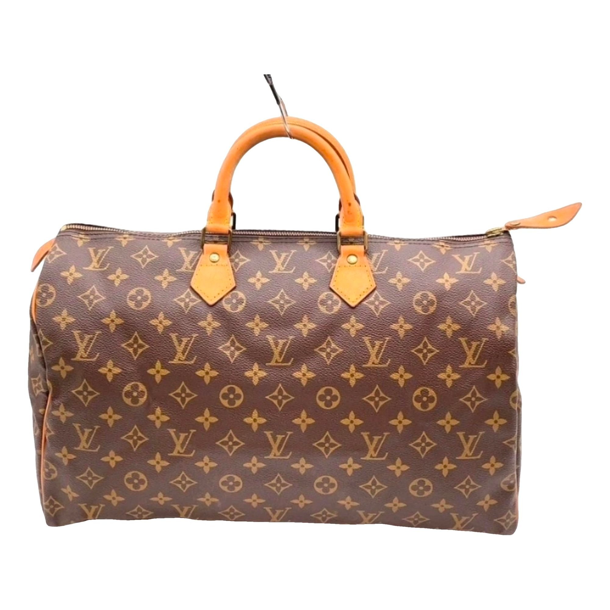 Speedy leather handbag