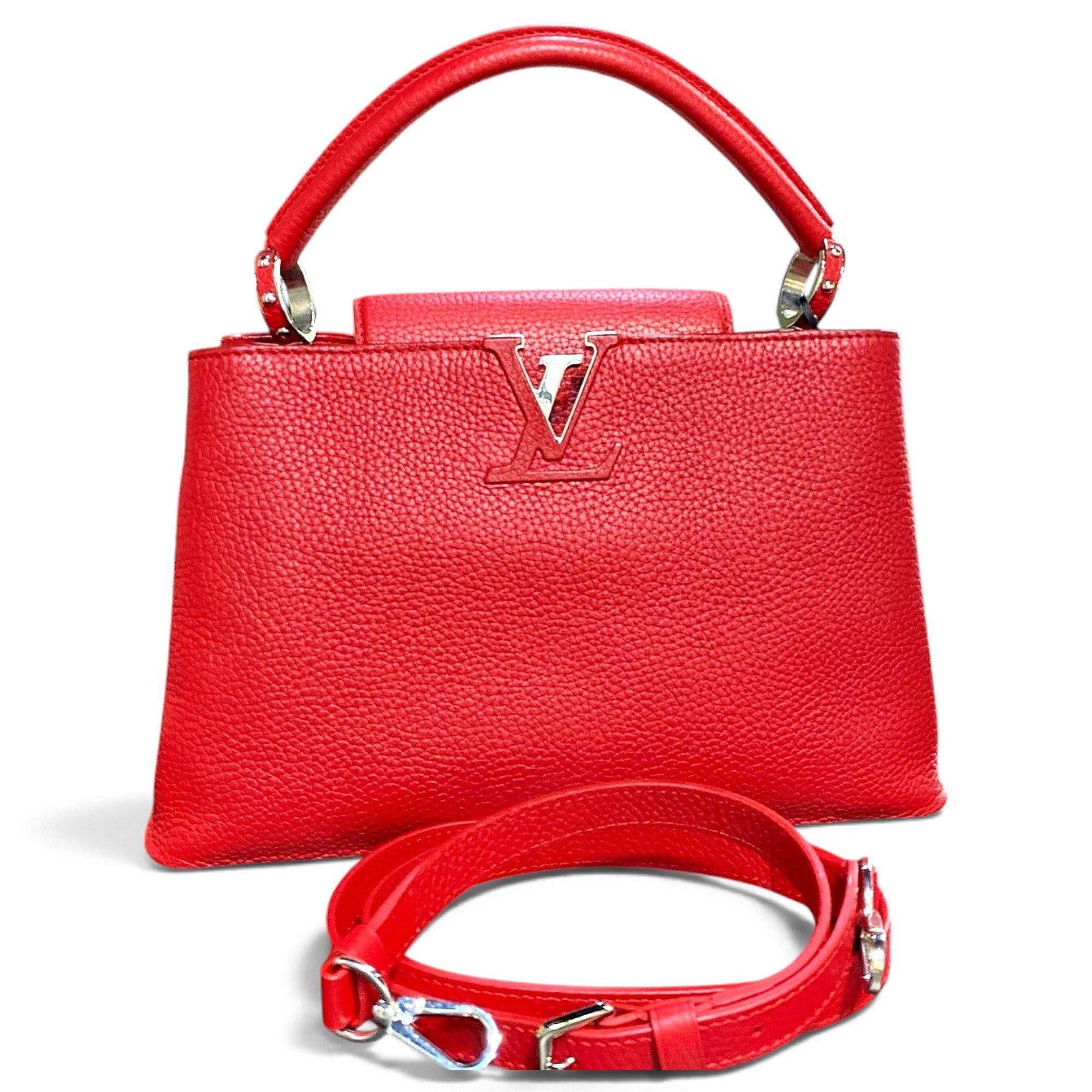 Capucines leather handbag