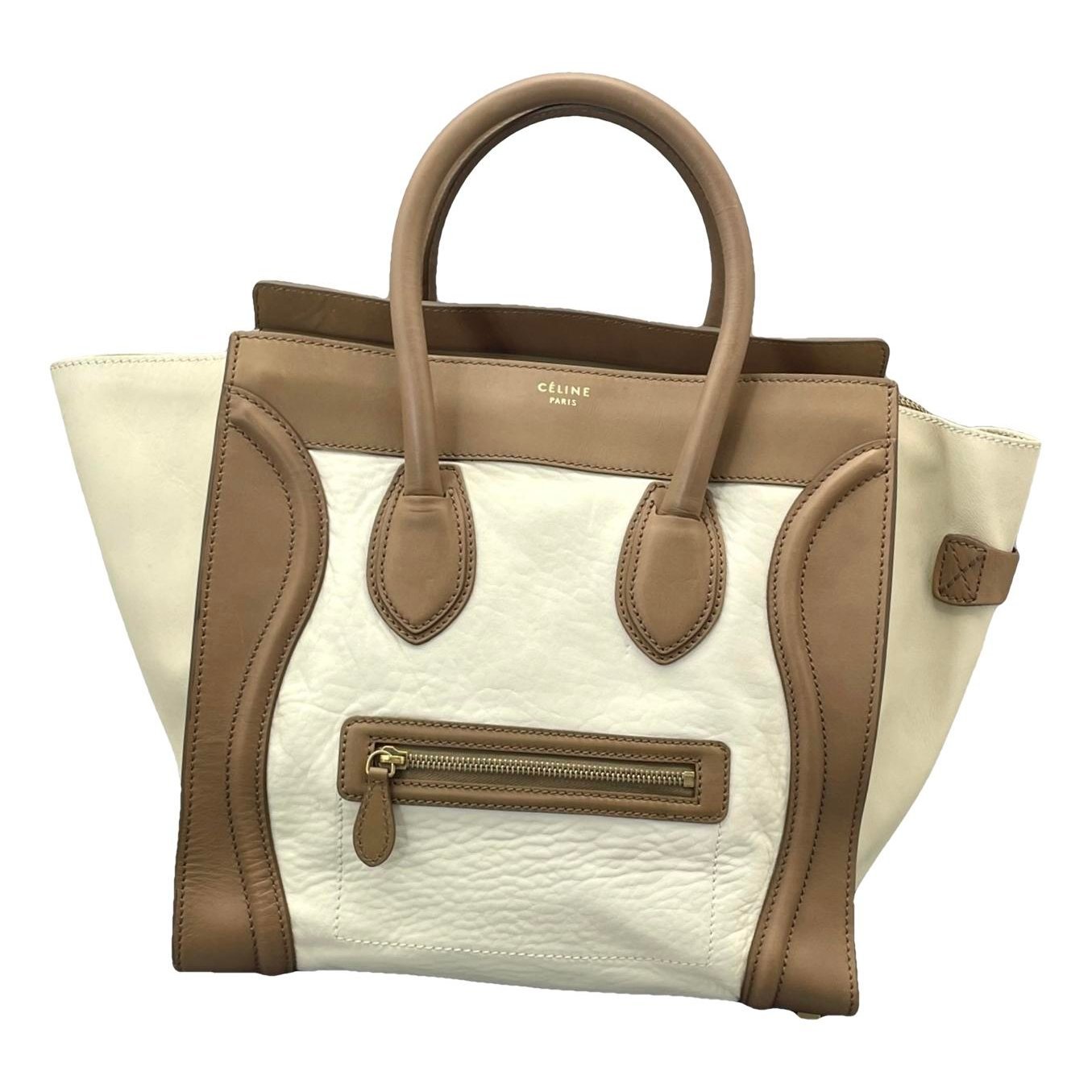 Luggage leather handbag