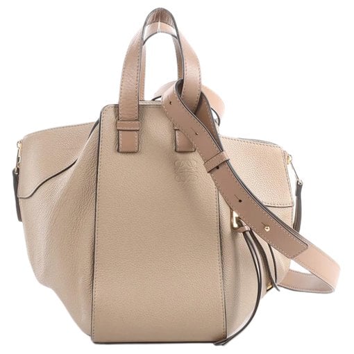 Hammock leather handbag