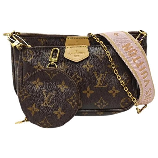 Maxi Multi Pochette Accessoires leather crossbody bag