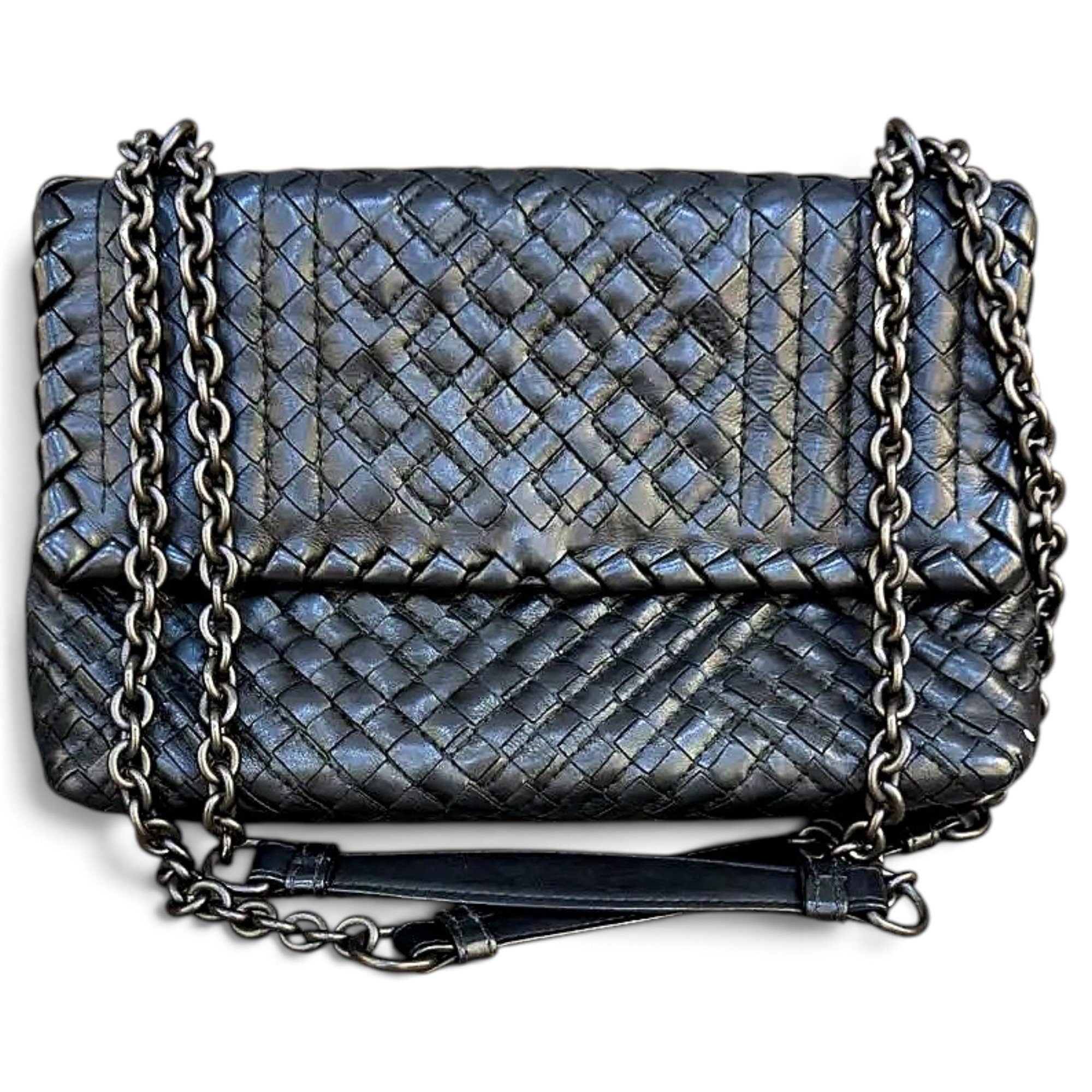 Olimpia leather handbag