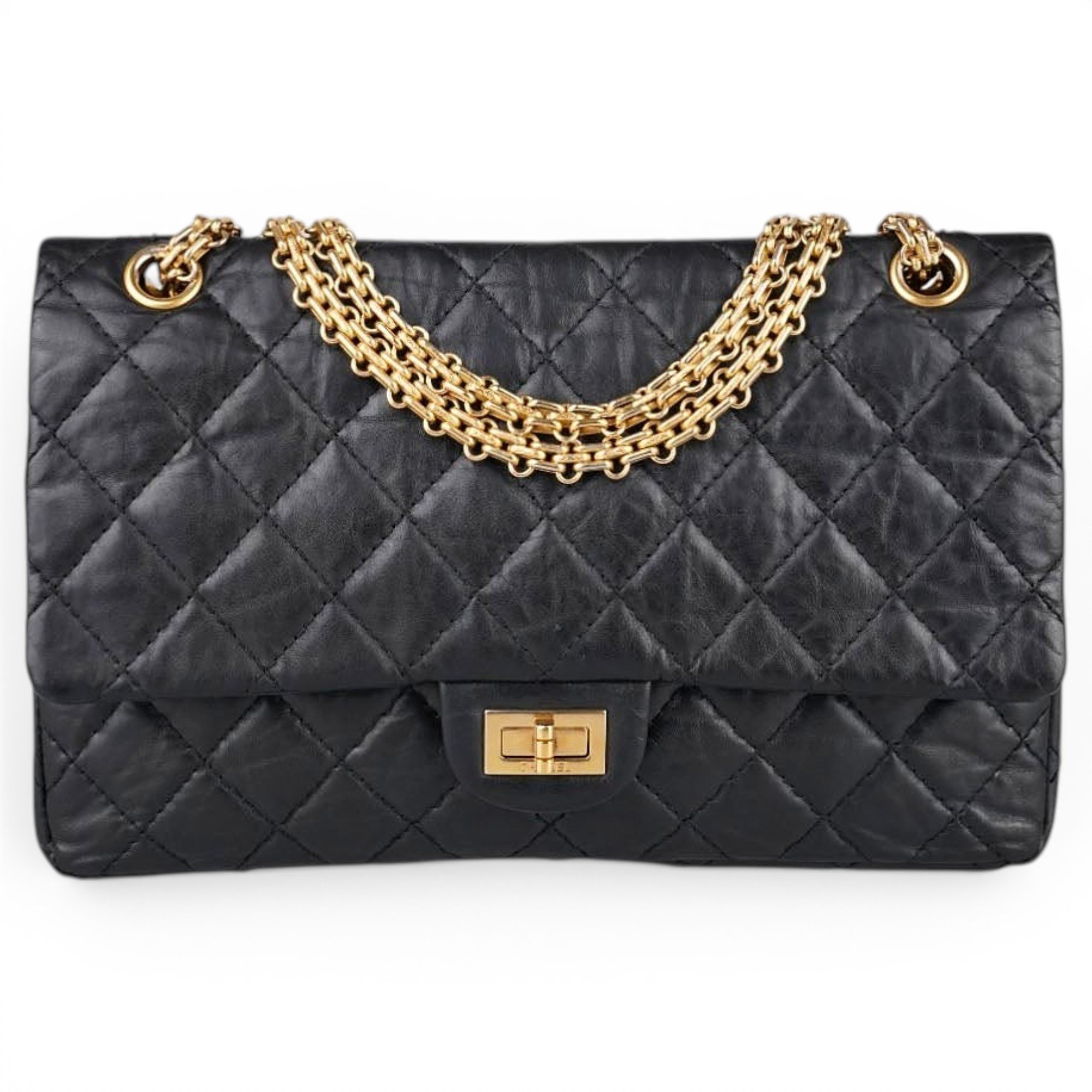 2.55 leather handbag