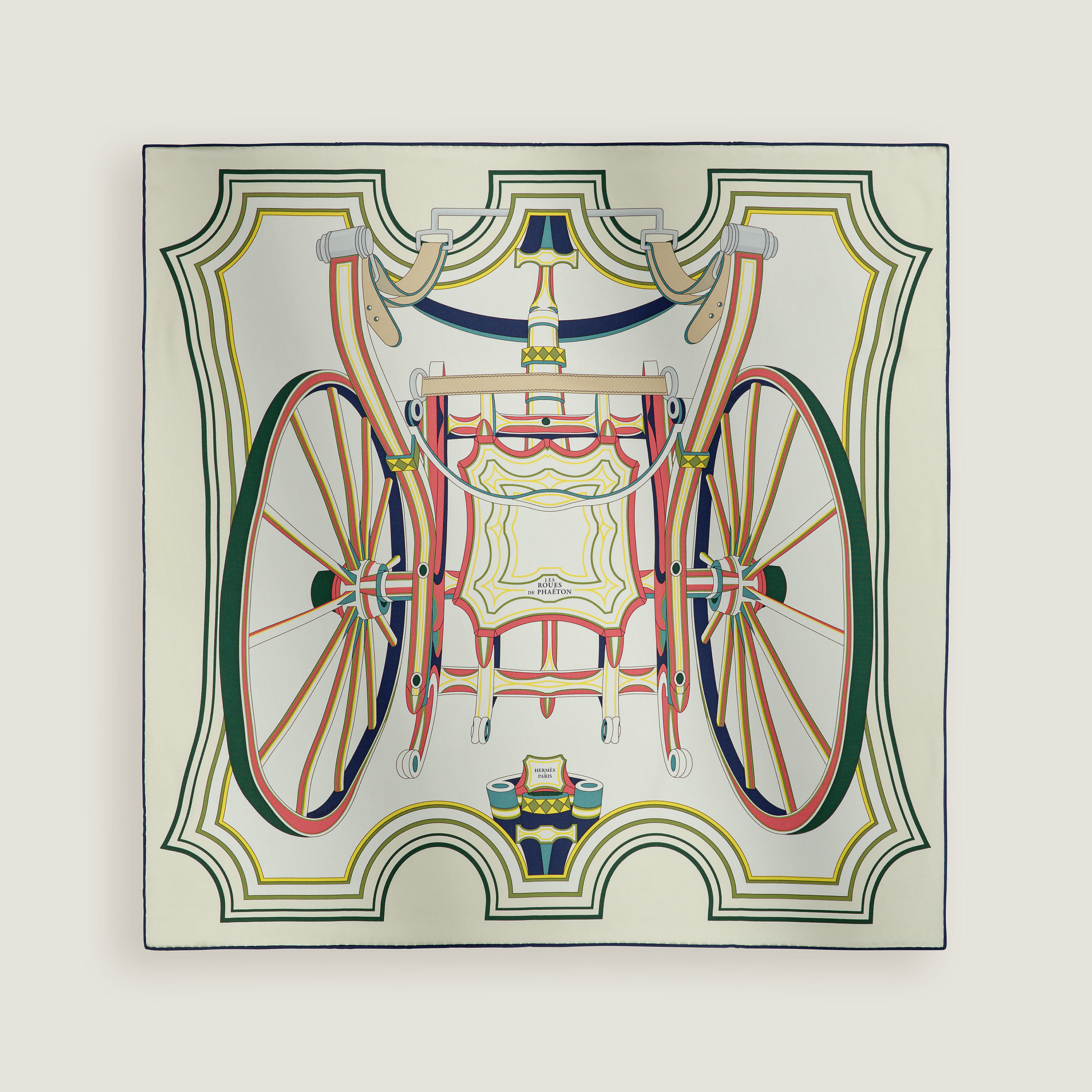 Les Roues de Phaeton scarf 70