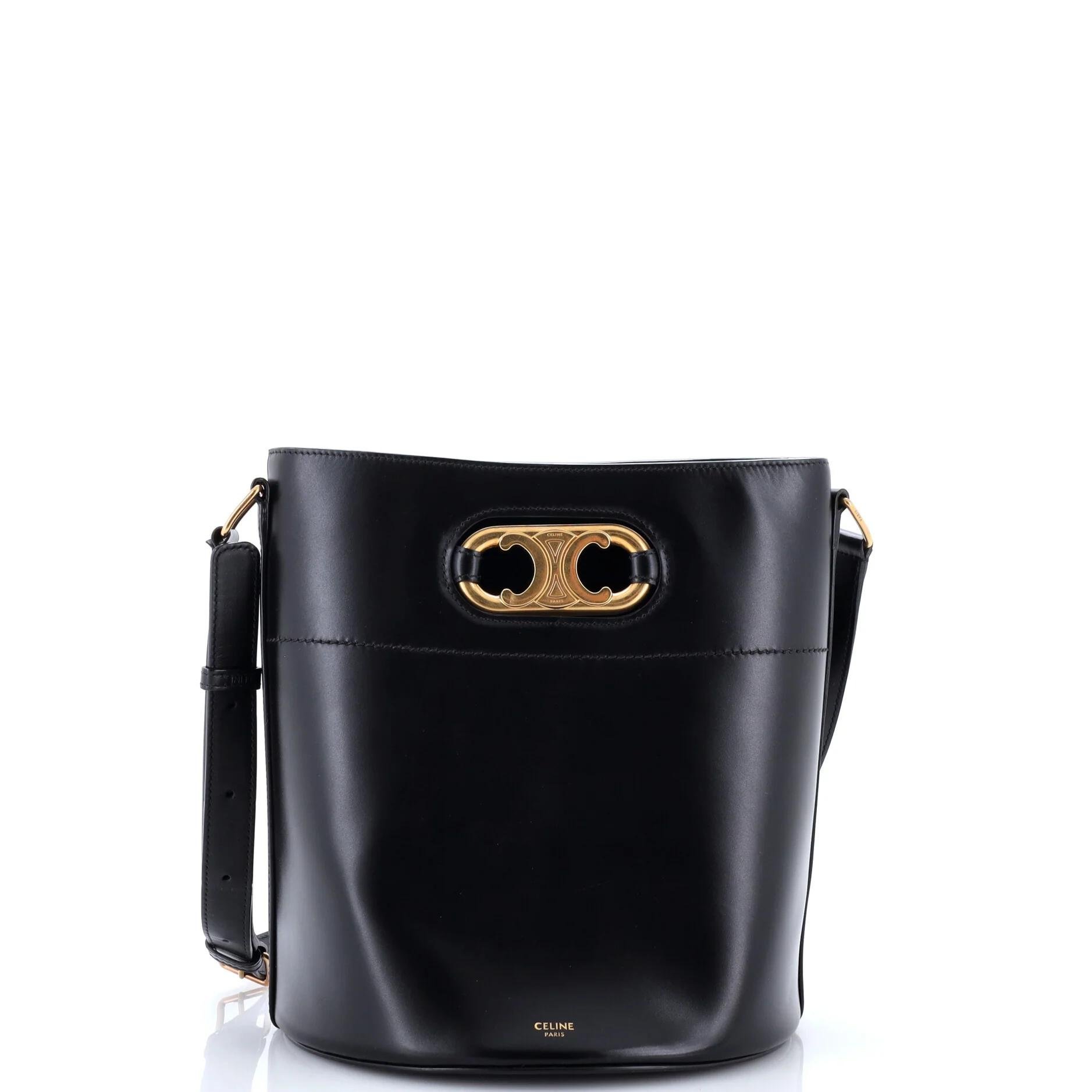 Triomphe Maillon leather handbag