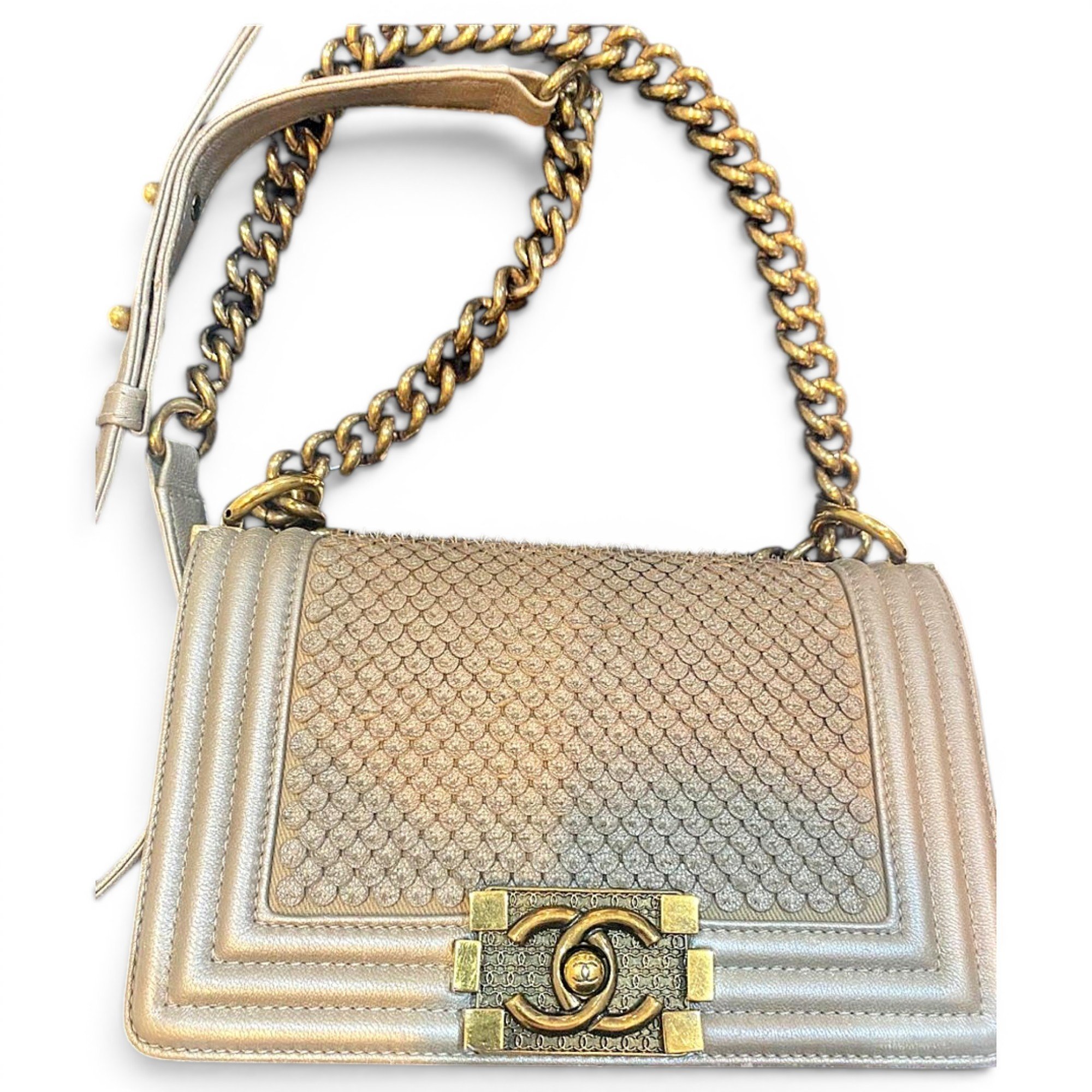 Boy leather bag