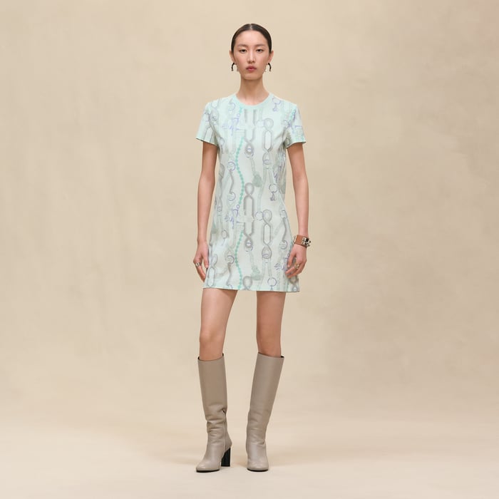 Vert Embrun "Palefroi Remix" Straight Dress