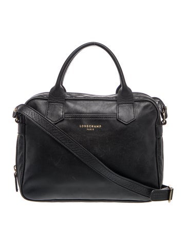 Leather Top Handle Bag