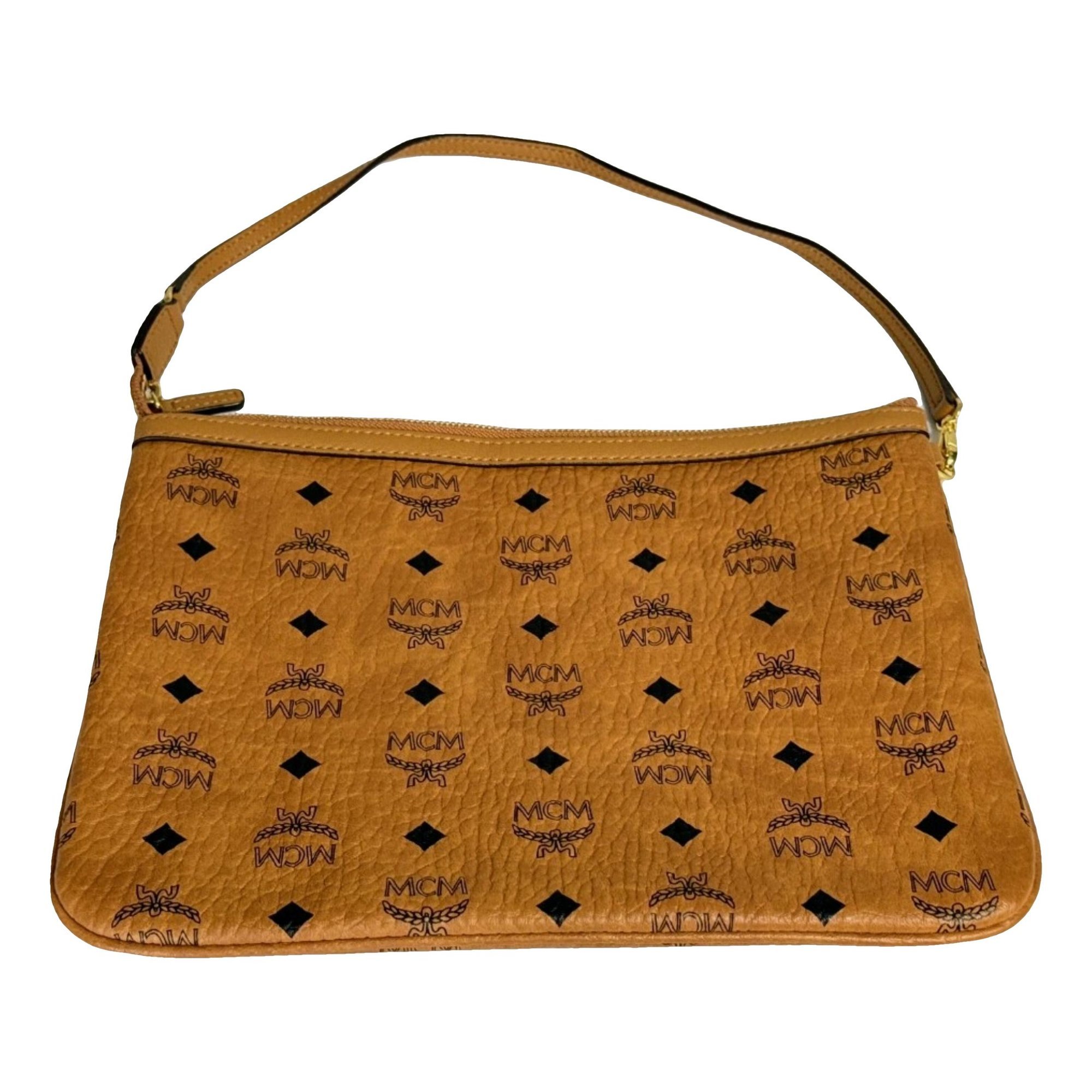 Millie leather clutch bag
