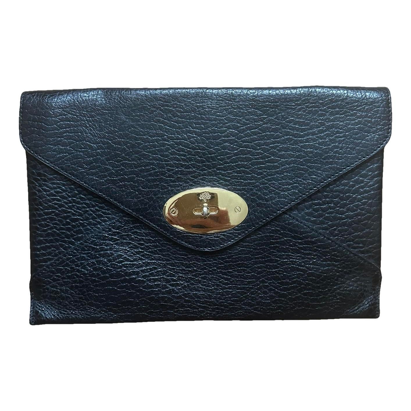 Mulberry Willow leather clutch bag
