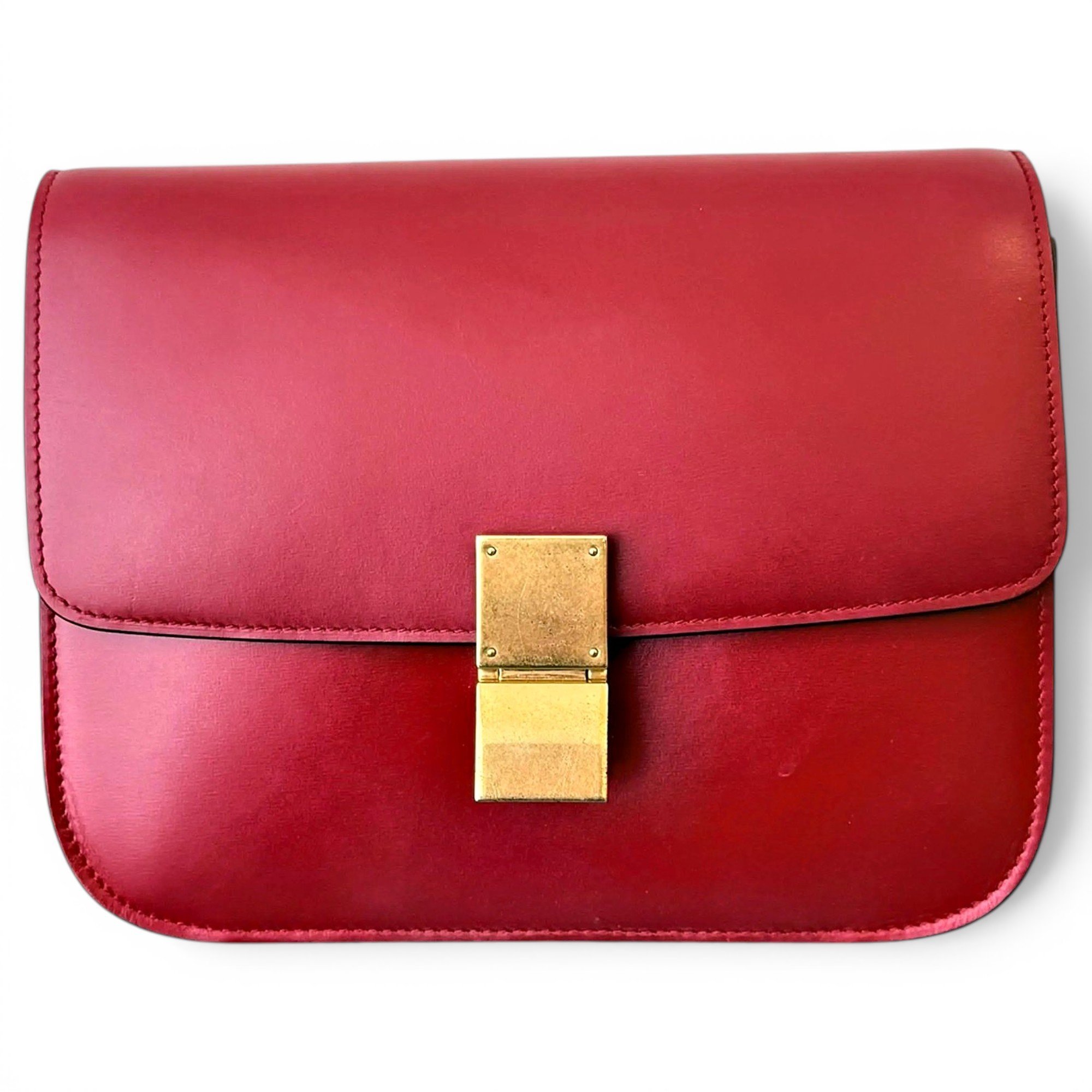 Classic leather handbag