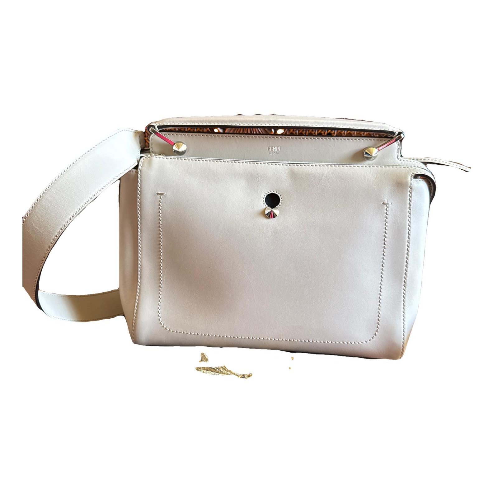 Dot Com leather handbag