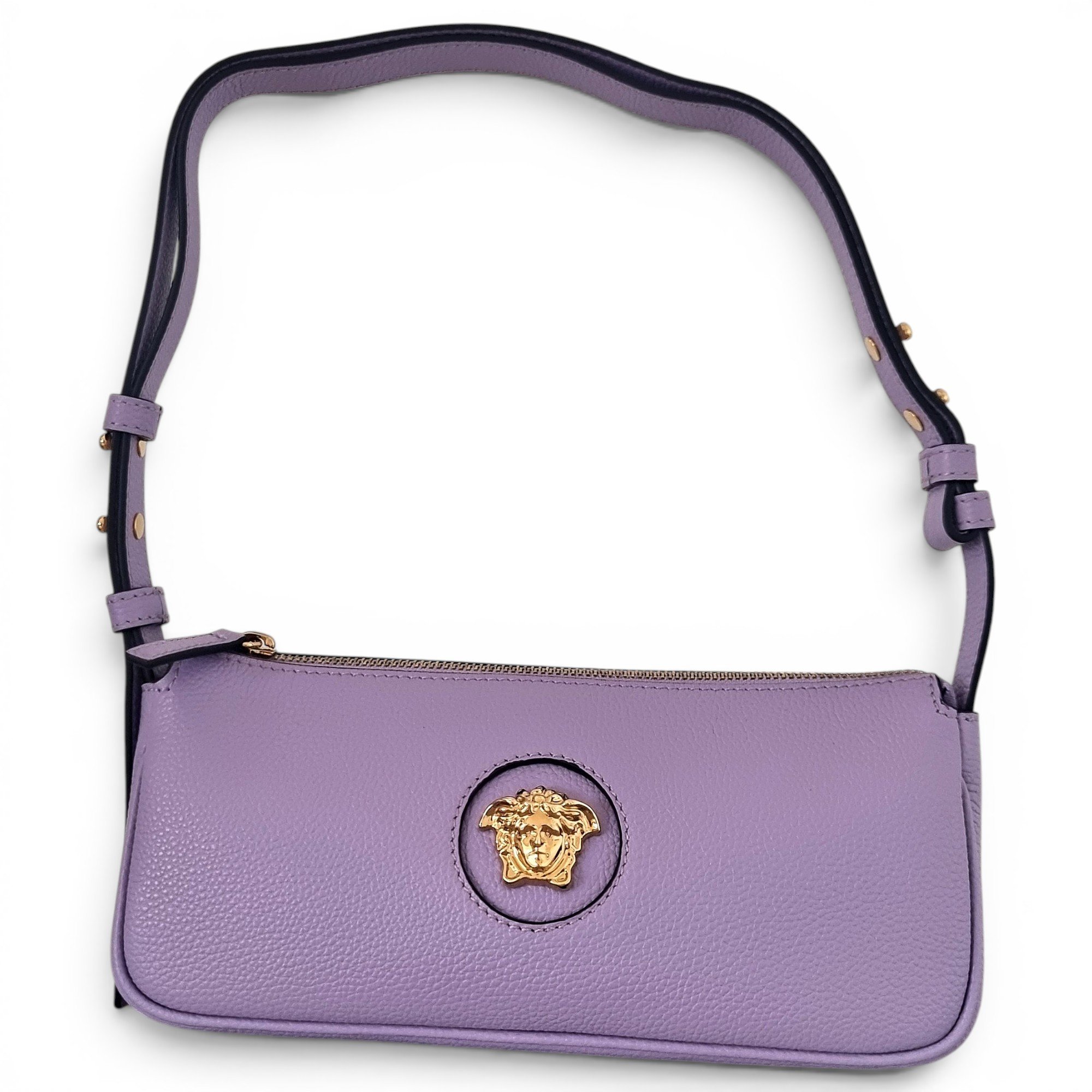La Medusa leather handbag