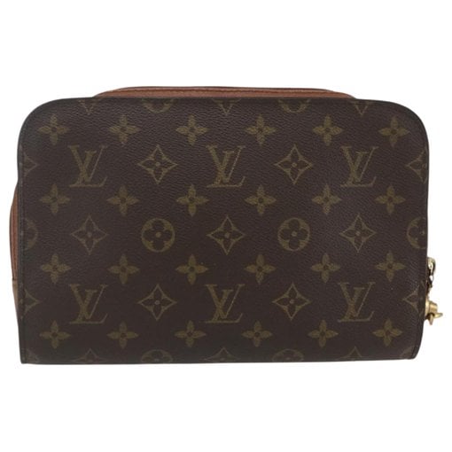 Orsay leather clutch bag