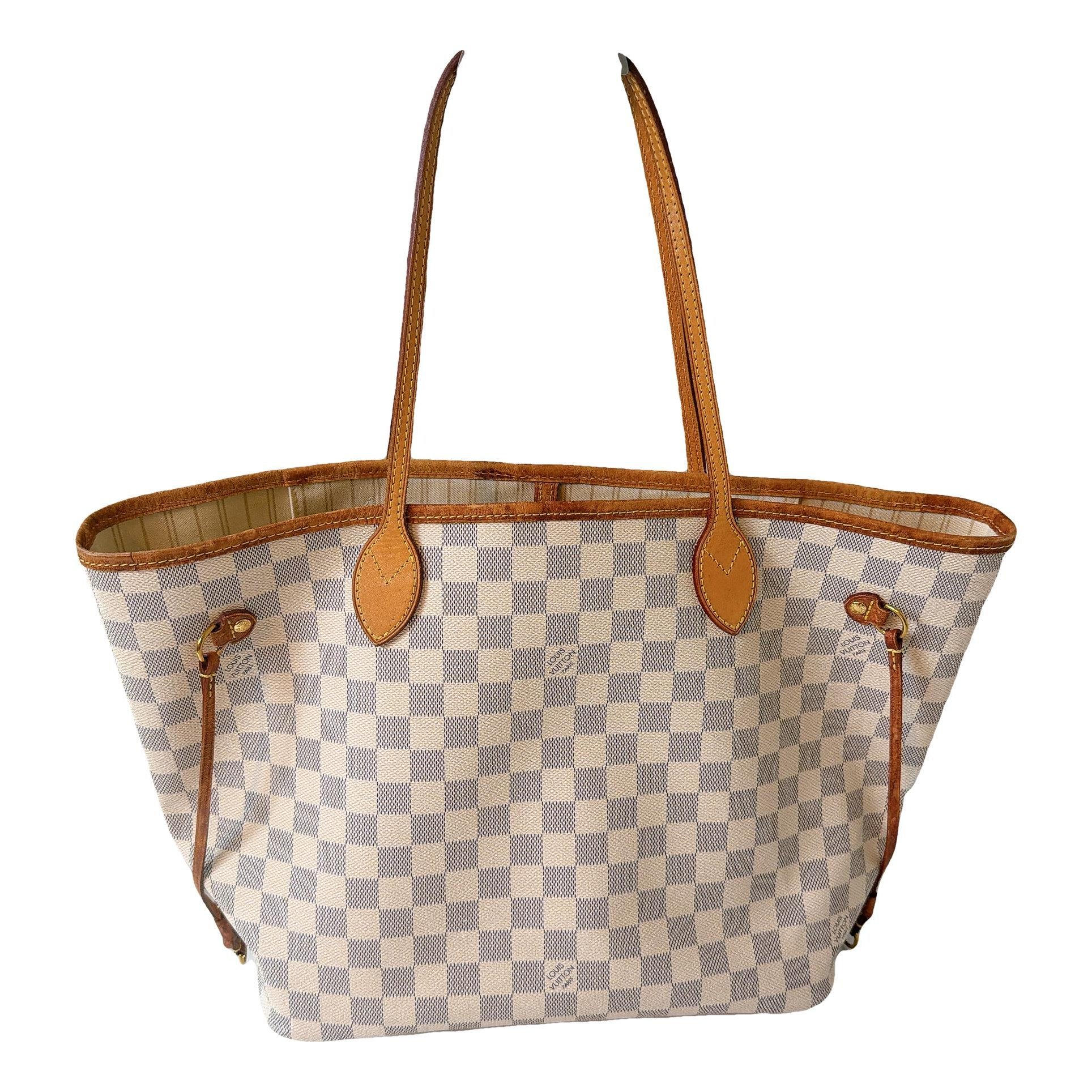 Neverfull leather tote