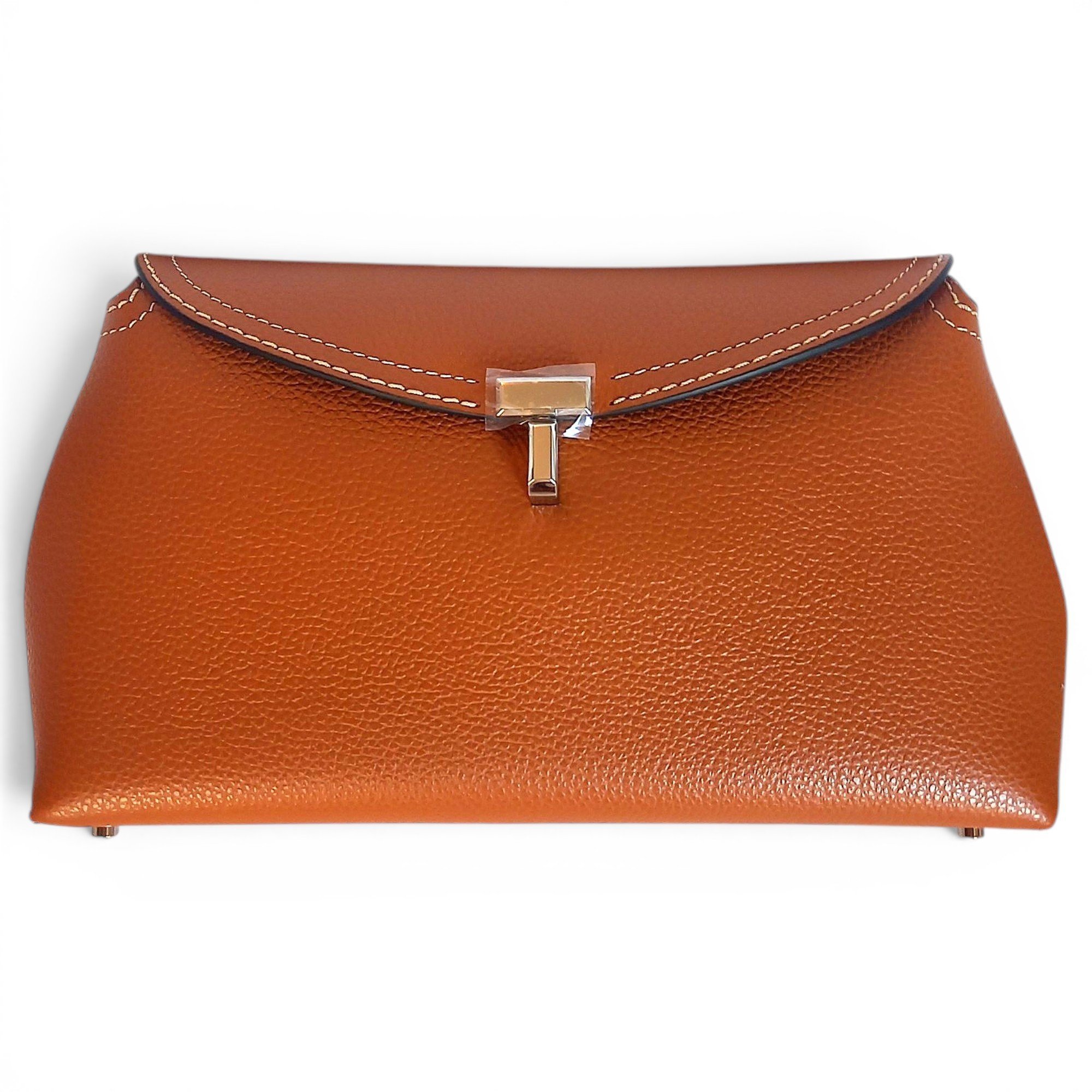 Toteme T-Lock leather handbag