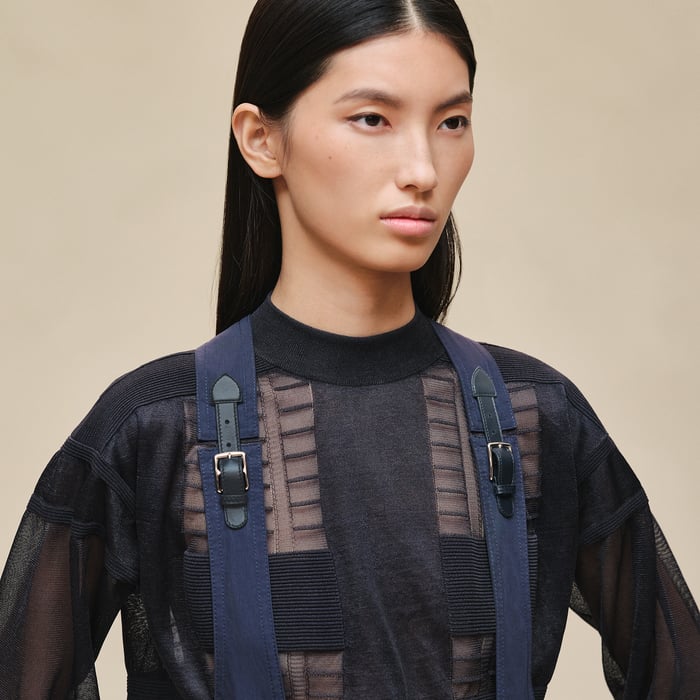 Bleu Outremer Overalls Pants