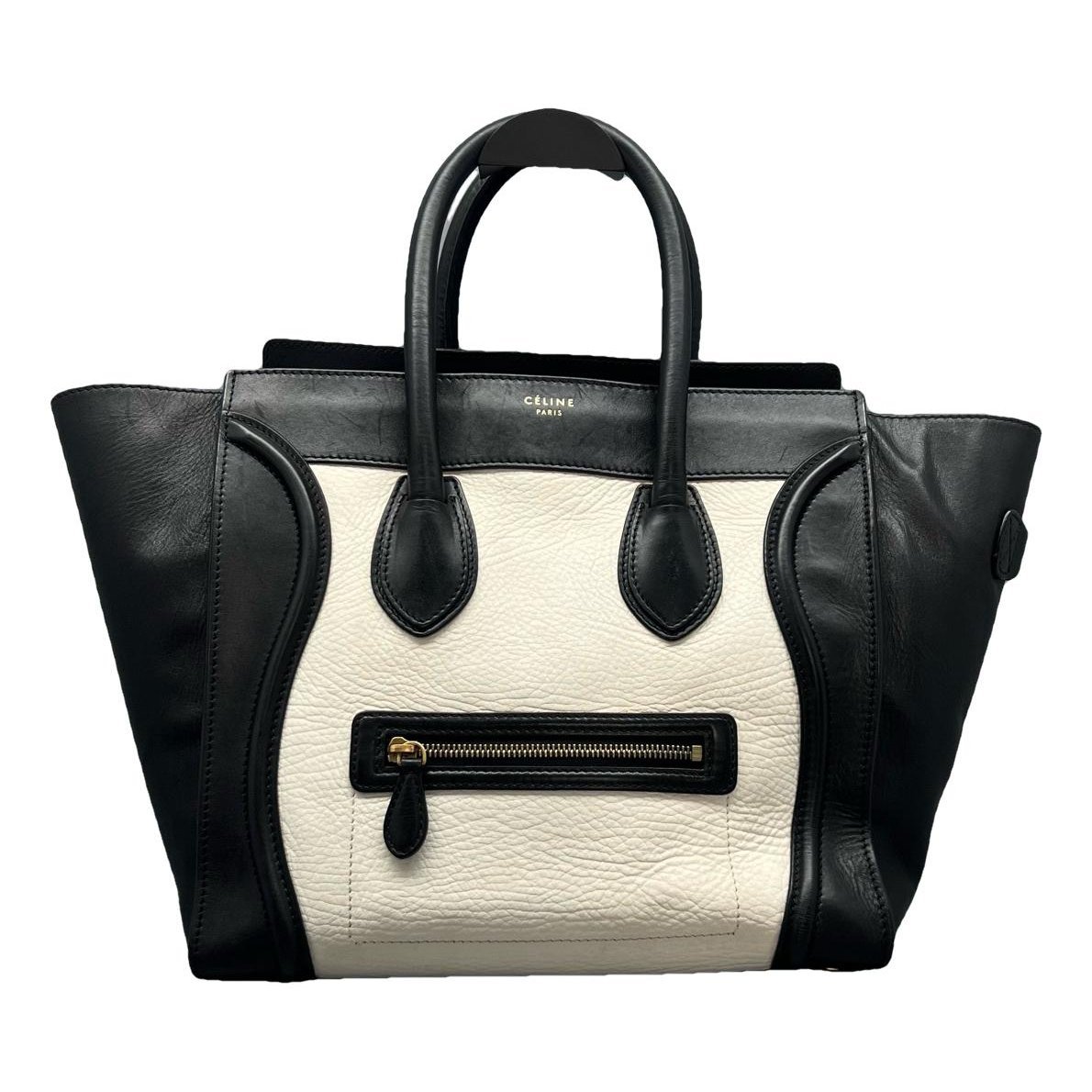 Luggage leather handbag