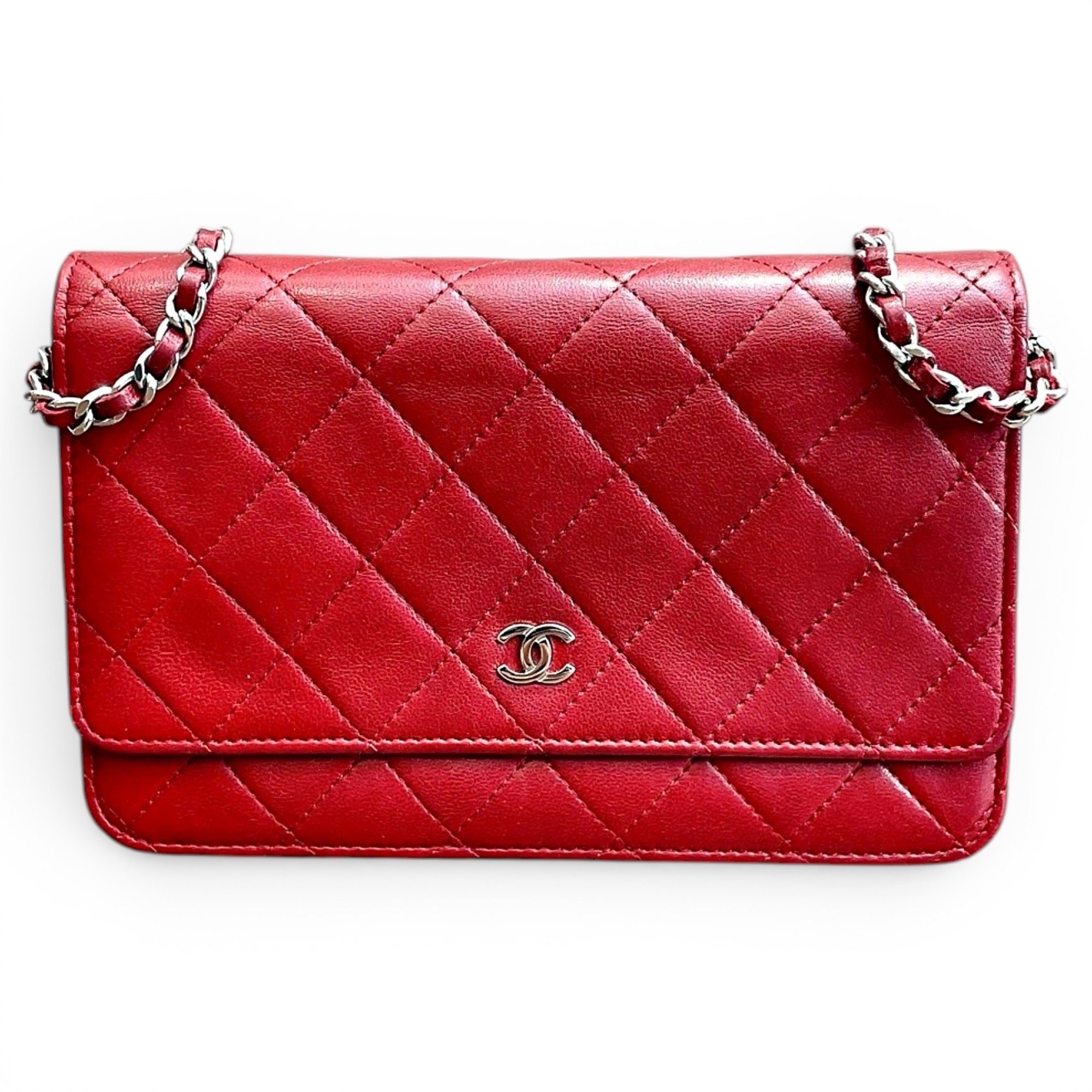 Wallet On Chain Timeless/Classique leather crossbody bag