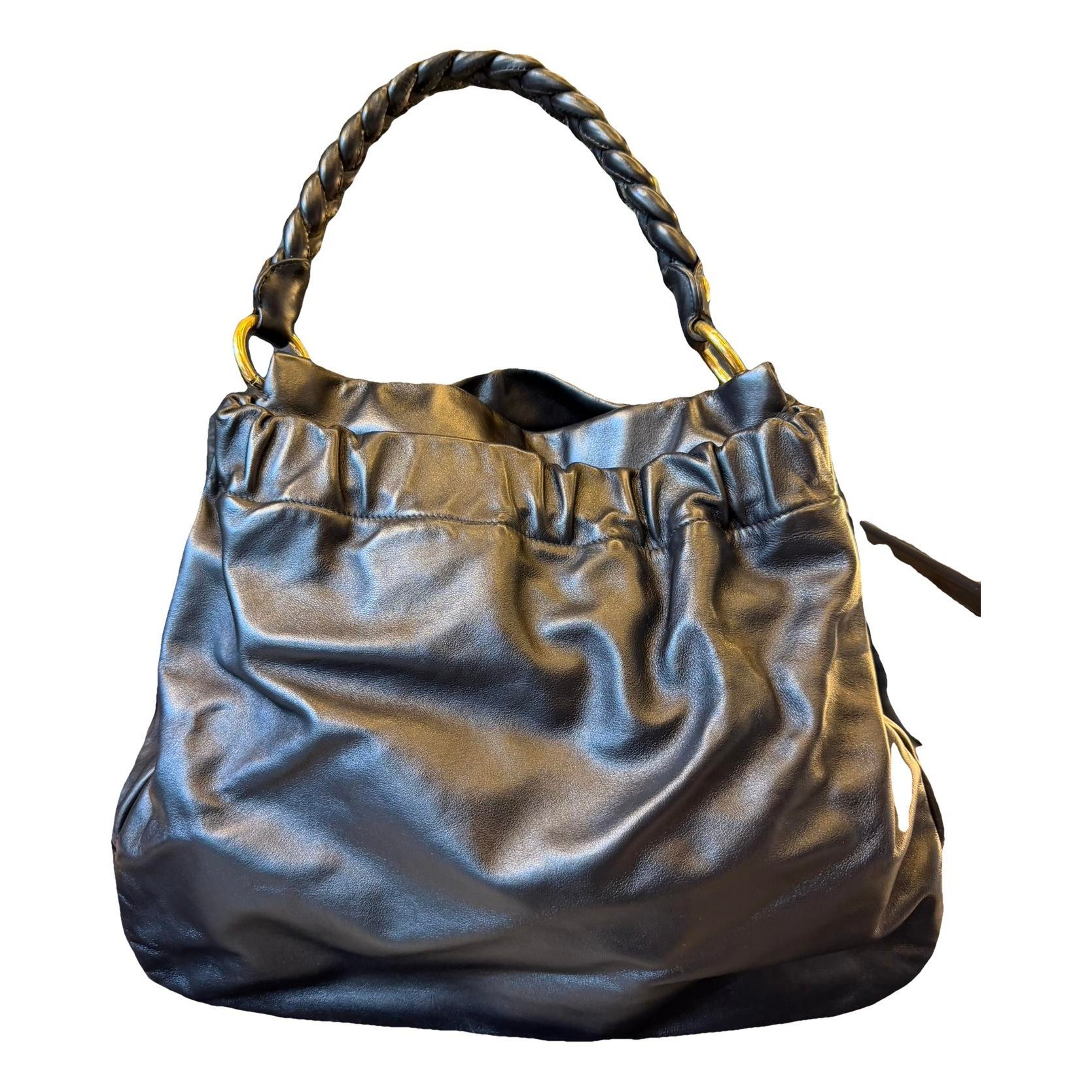 Leather handbag