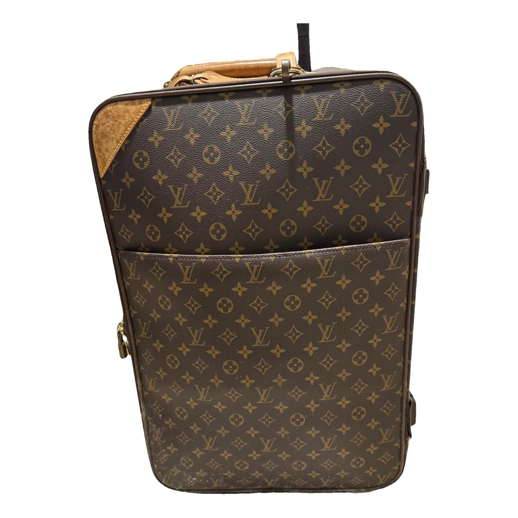 Pegase leather travel bag