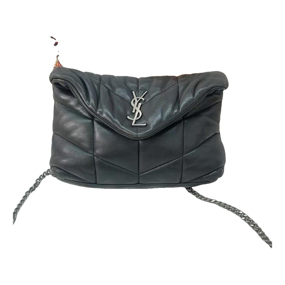 Loulou Puffer leather crossbody bag