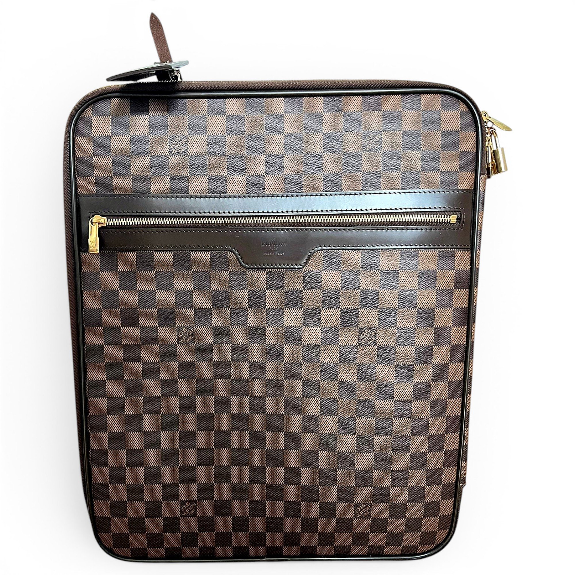 Pegase leather travel bag