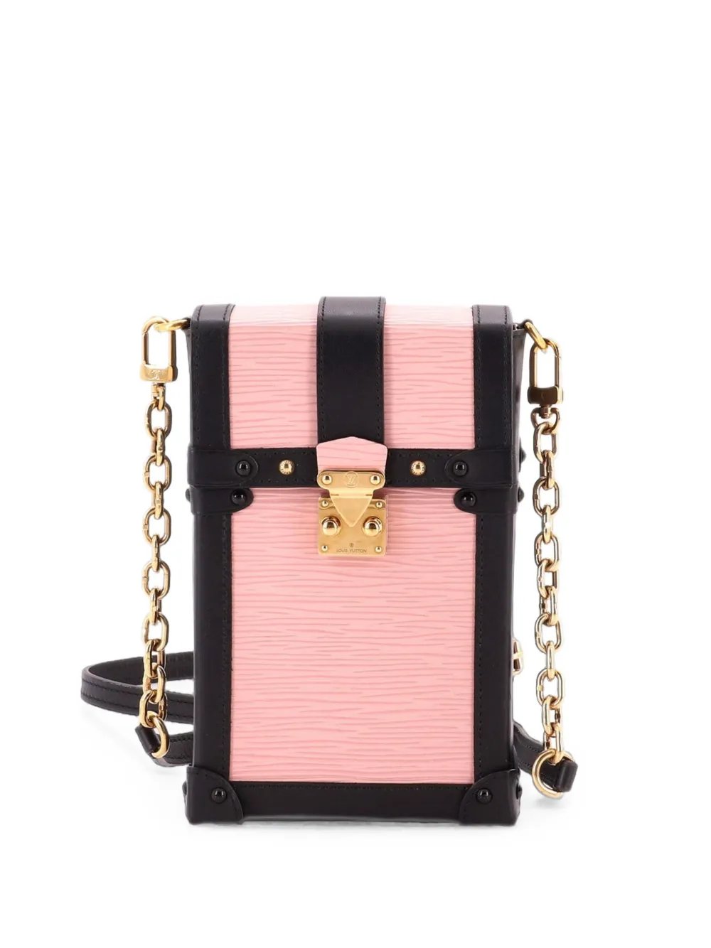 Vertical Trunk Pochette Epi Leather travel bag