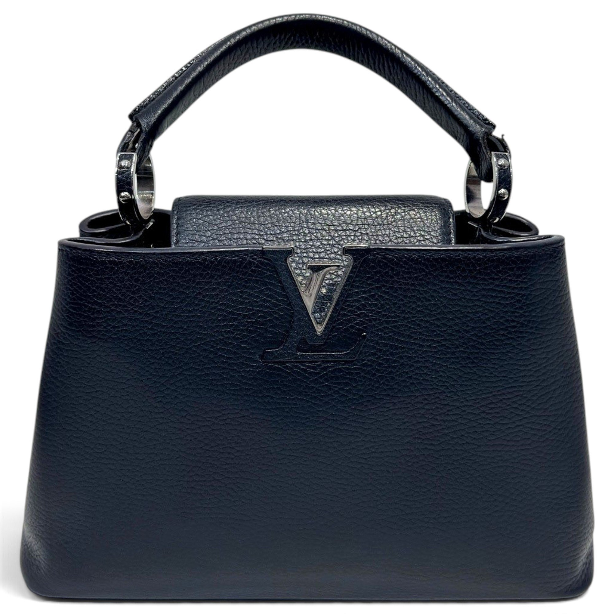 Capucines leather handbag