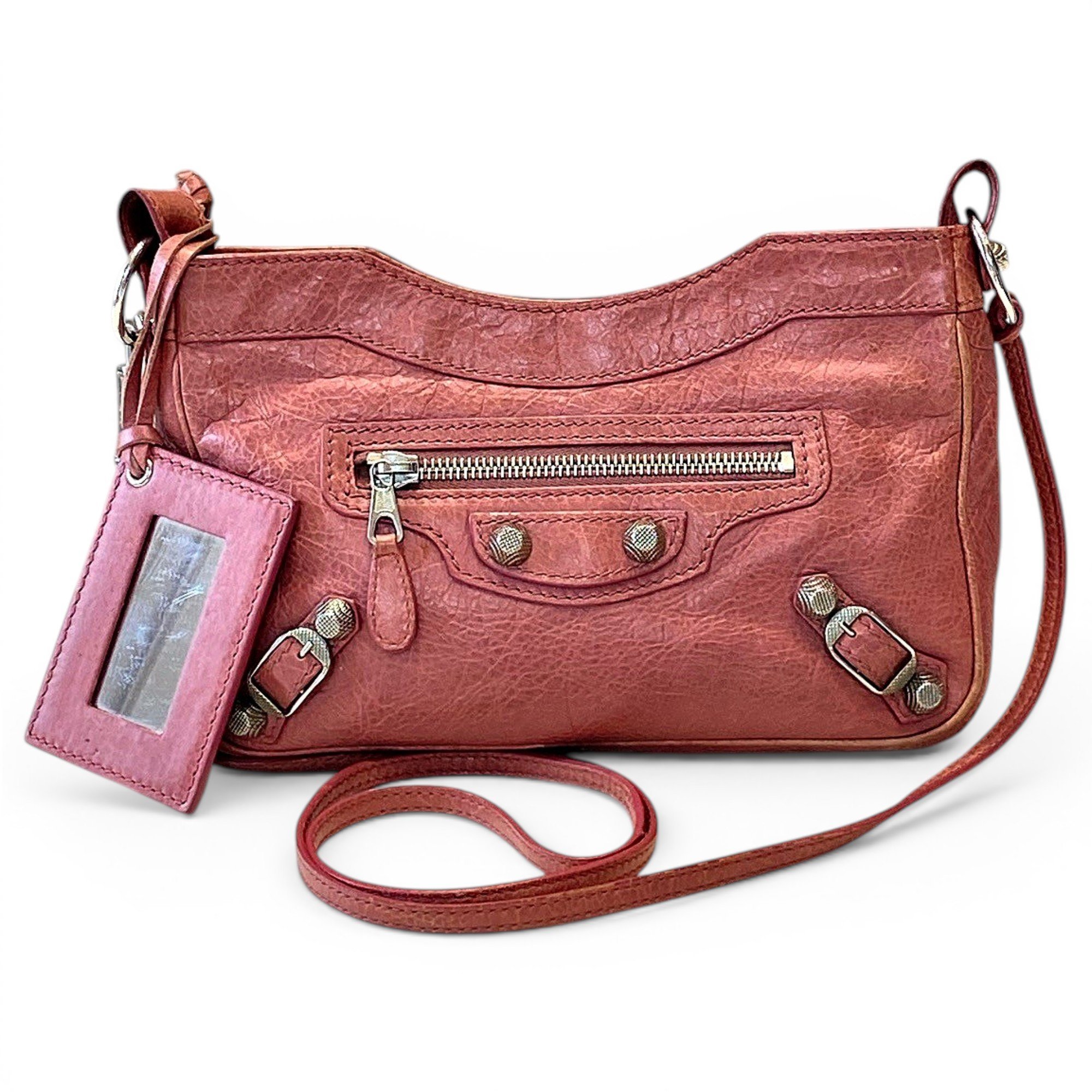 Leather handbag