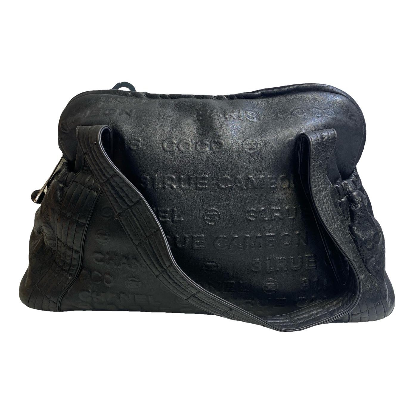Cocoon leather handbag