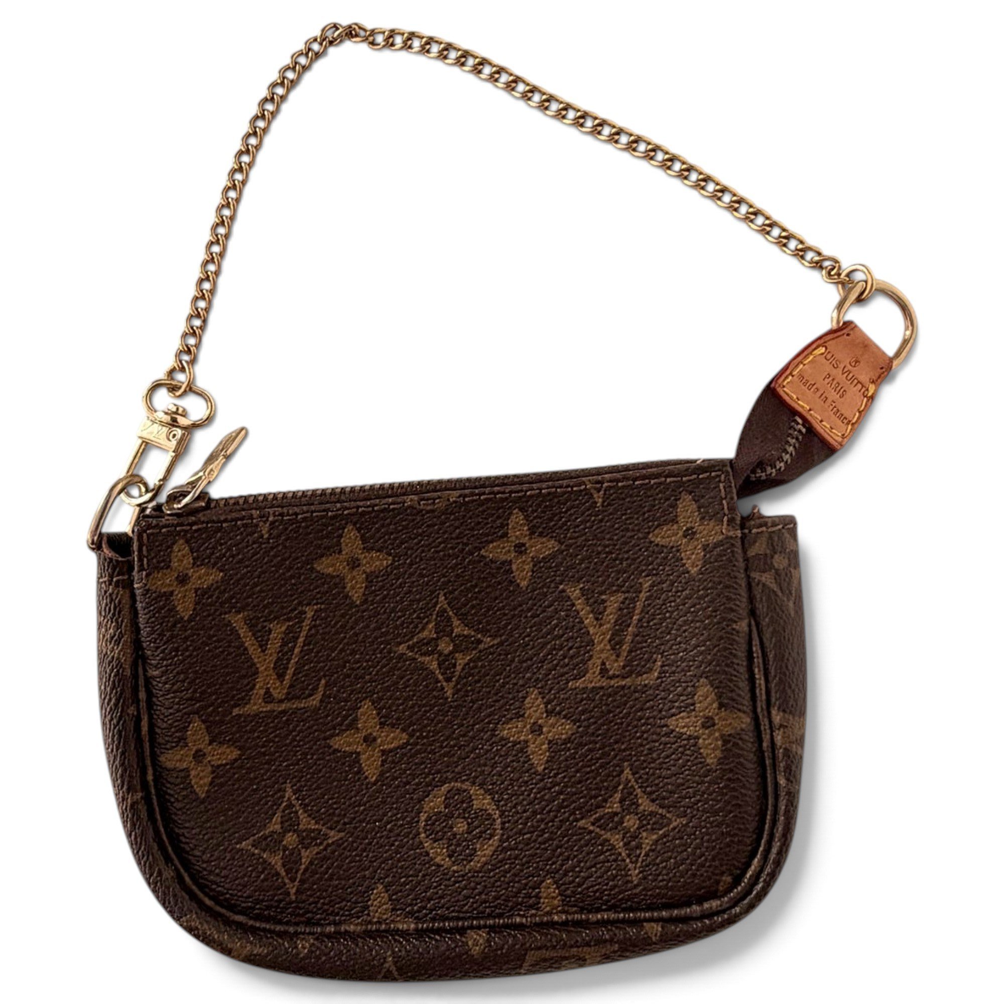 Leather mini bag