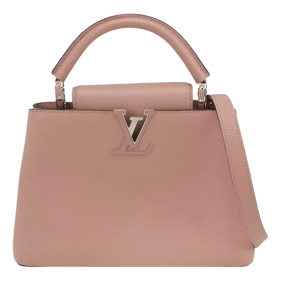 Capucines leather handbag