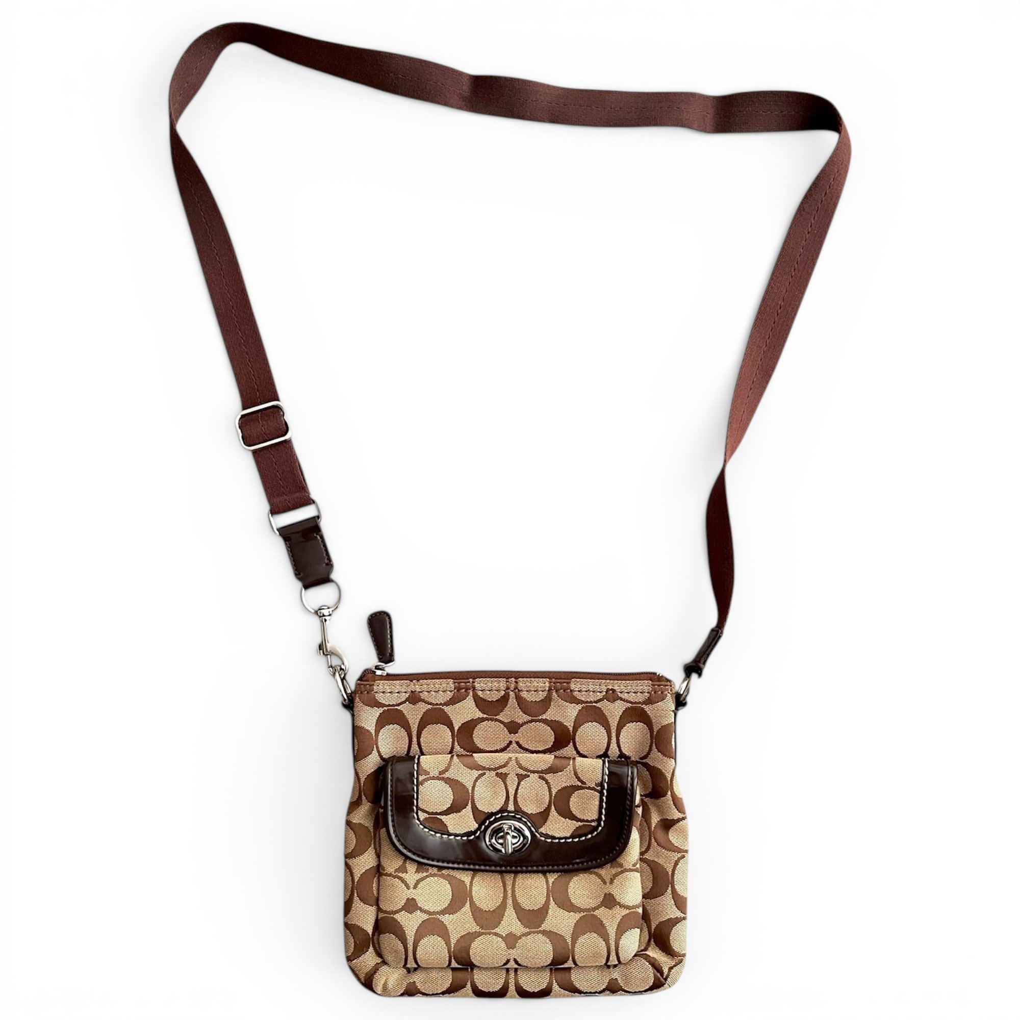 Canvas Courier Crossbody cloth crossbody bag