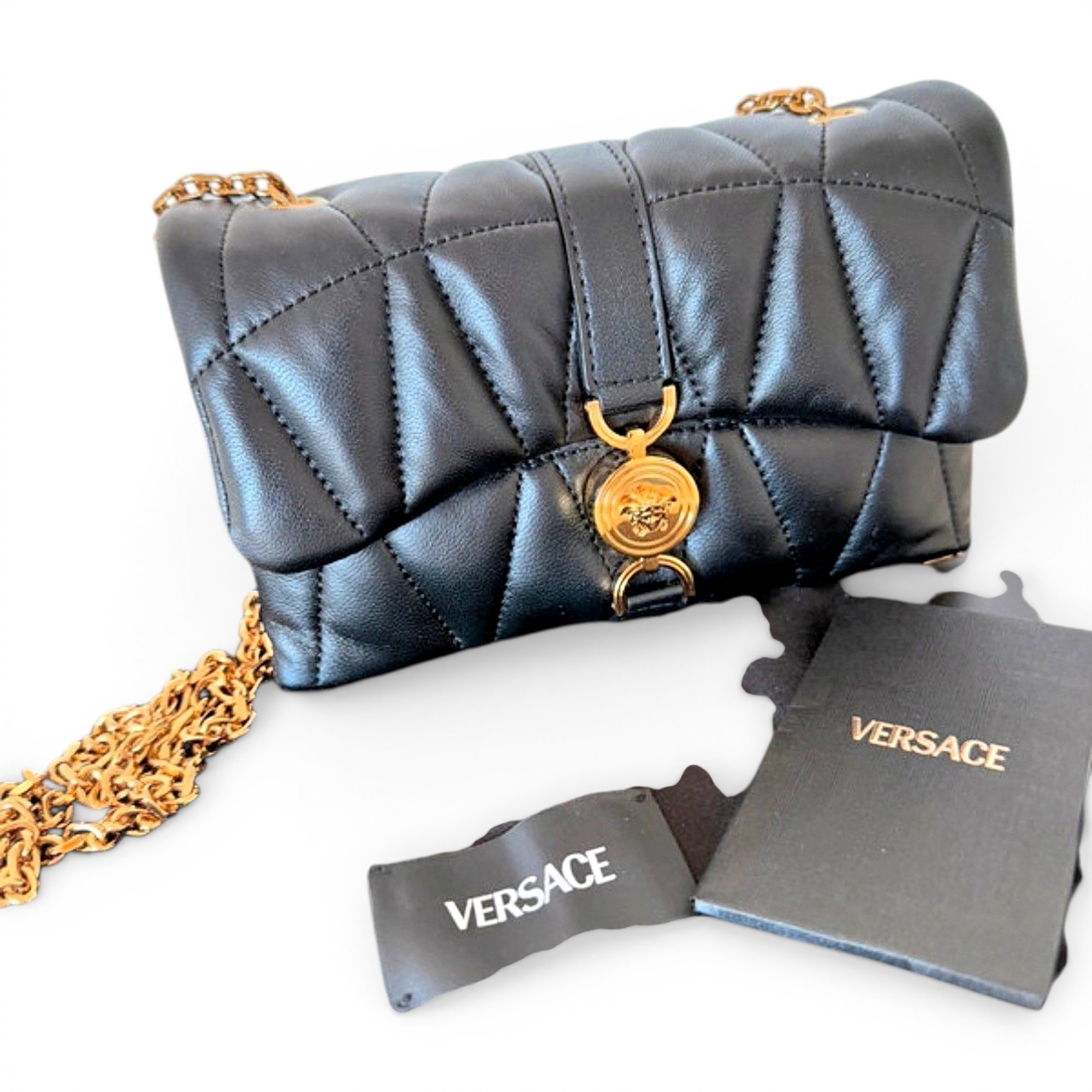 Icon leather crossbody bag