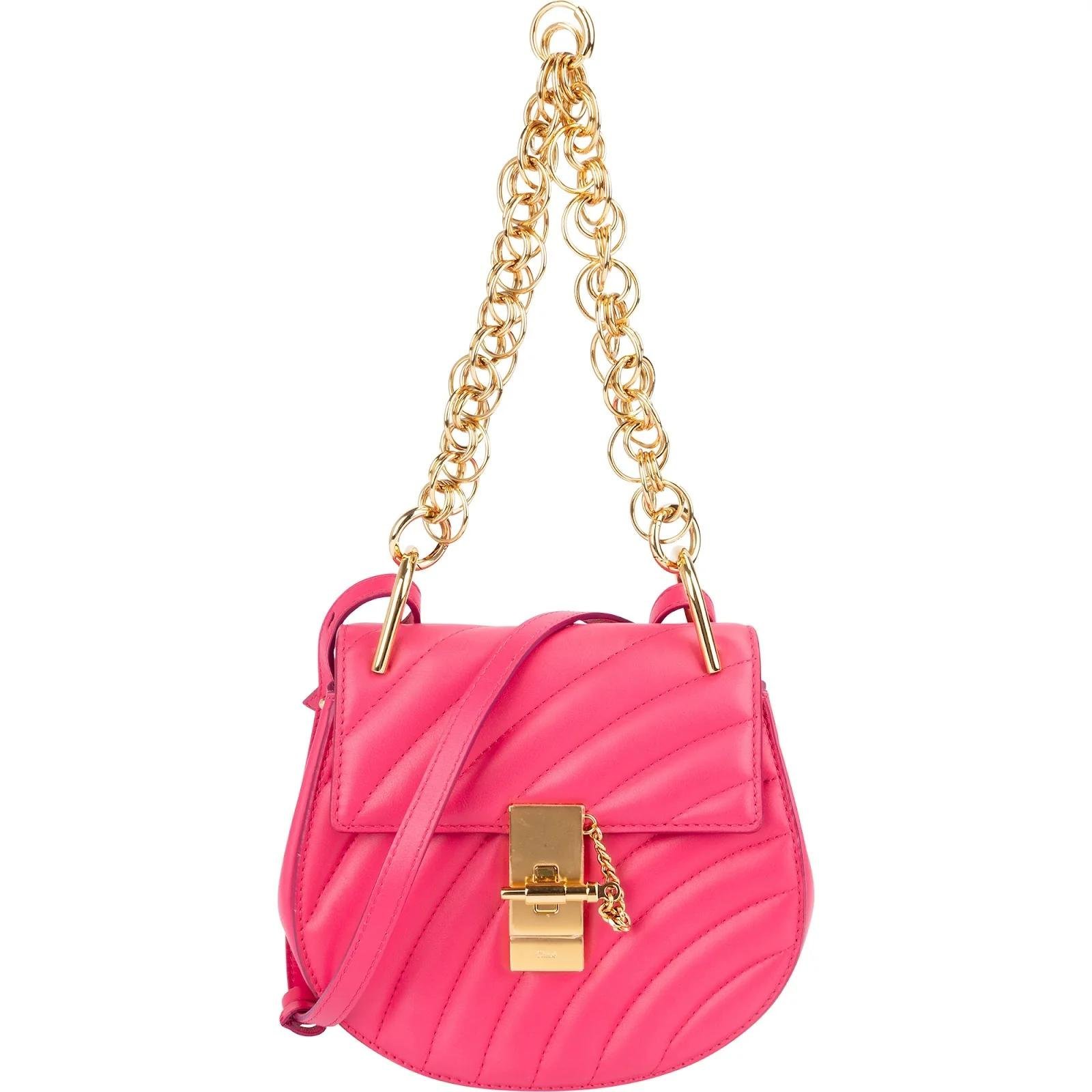 Drew leather handbag