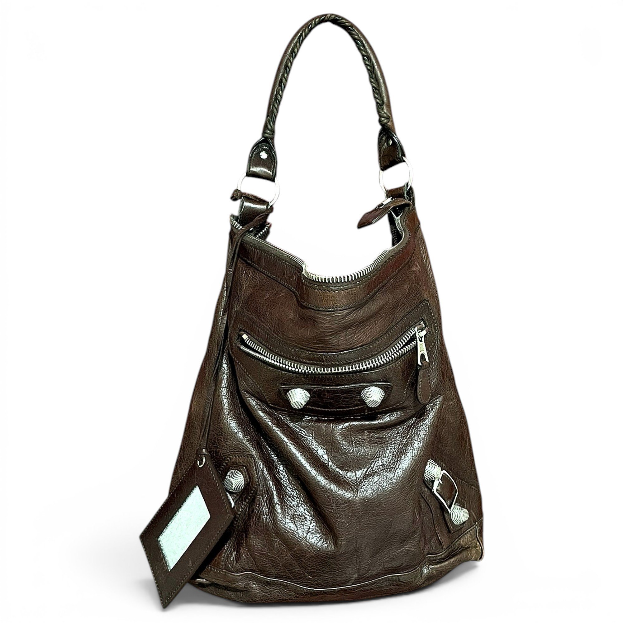 Day leather handbag