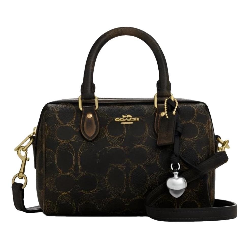 Leather crossbody bag