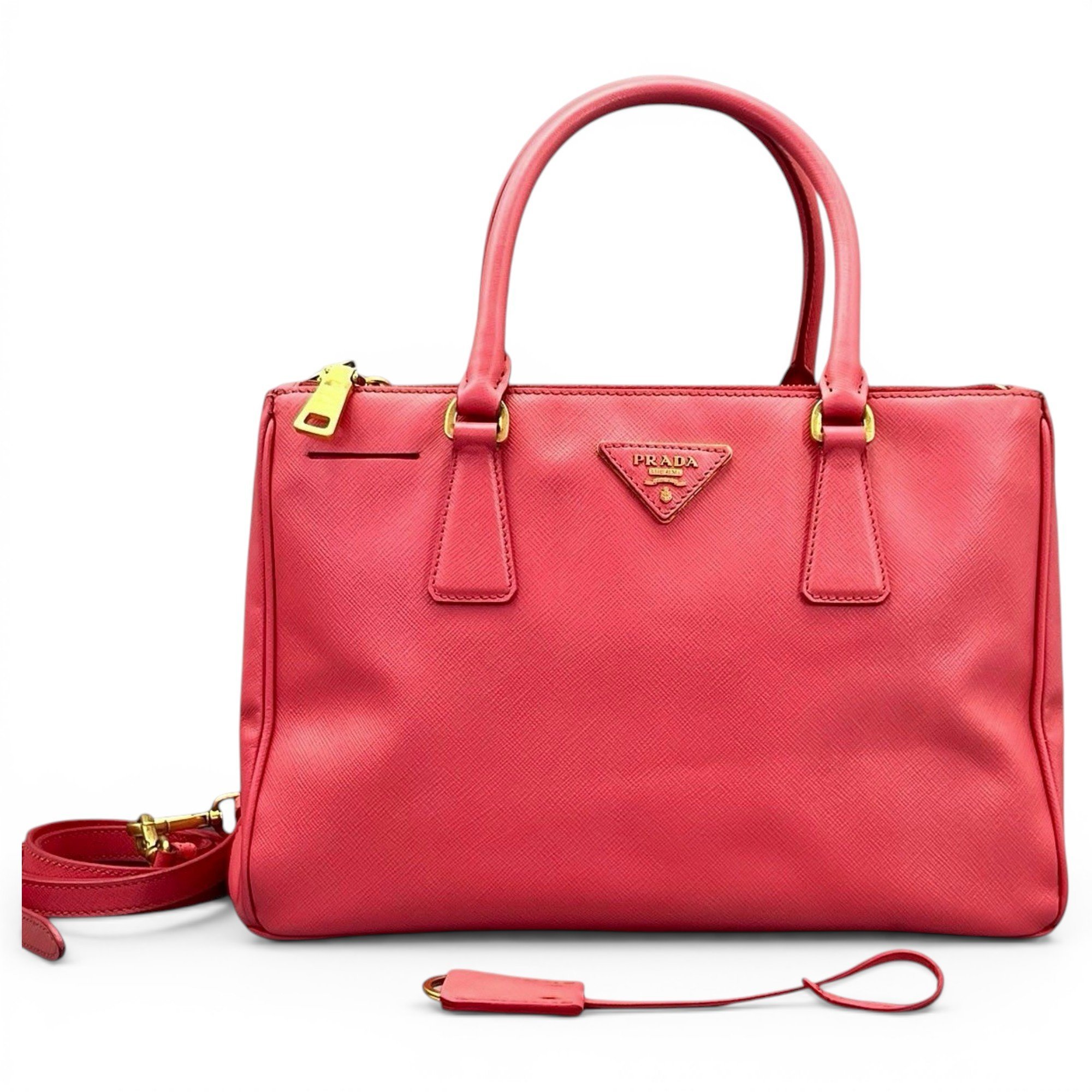Galleria leather handbag