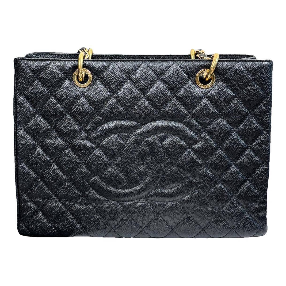 Grand shopping leather tote