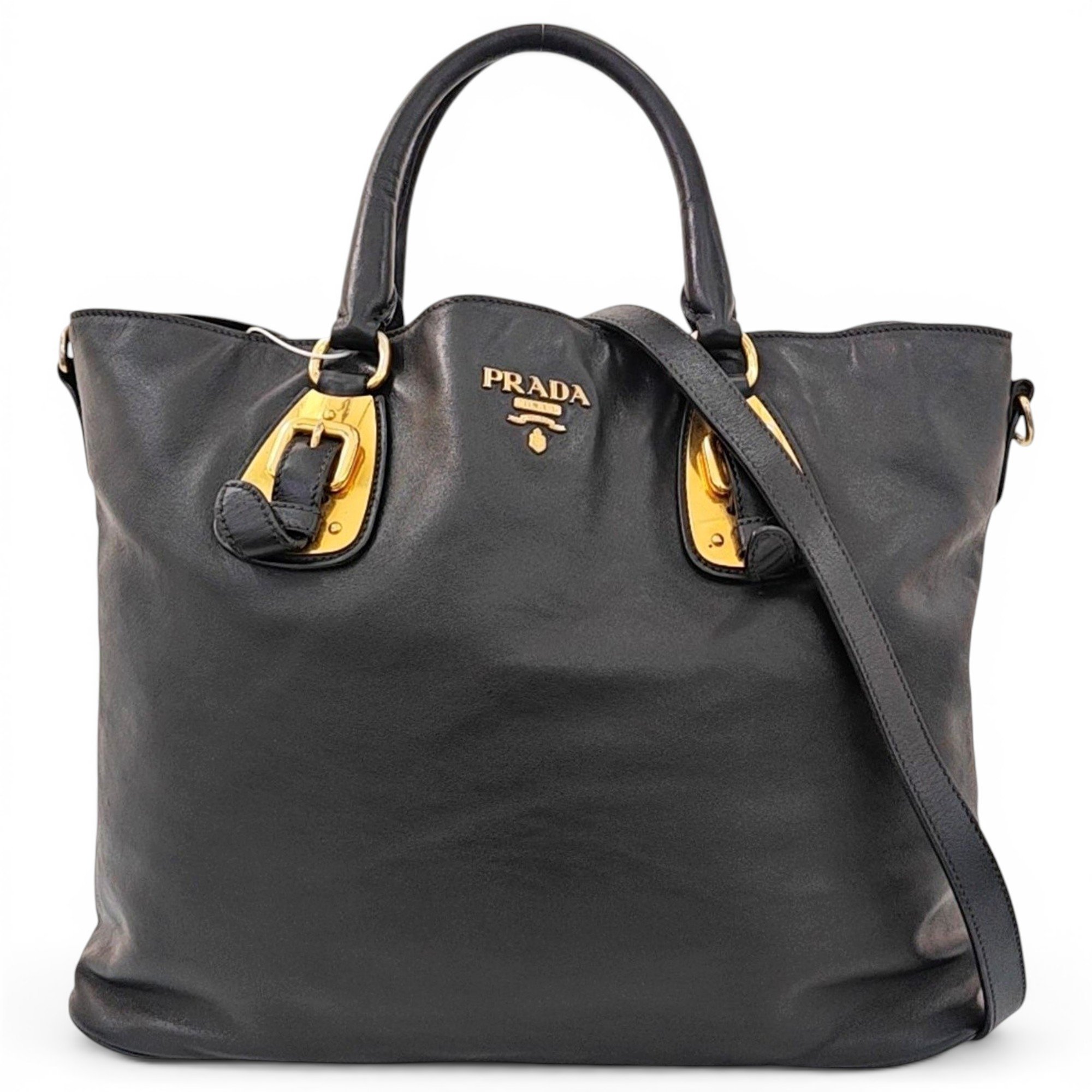 Leather handbag