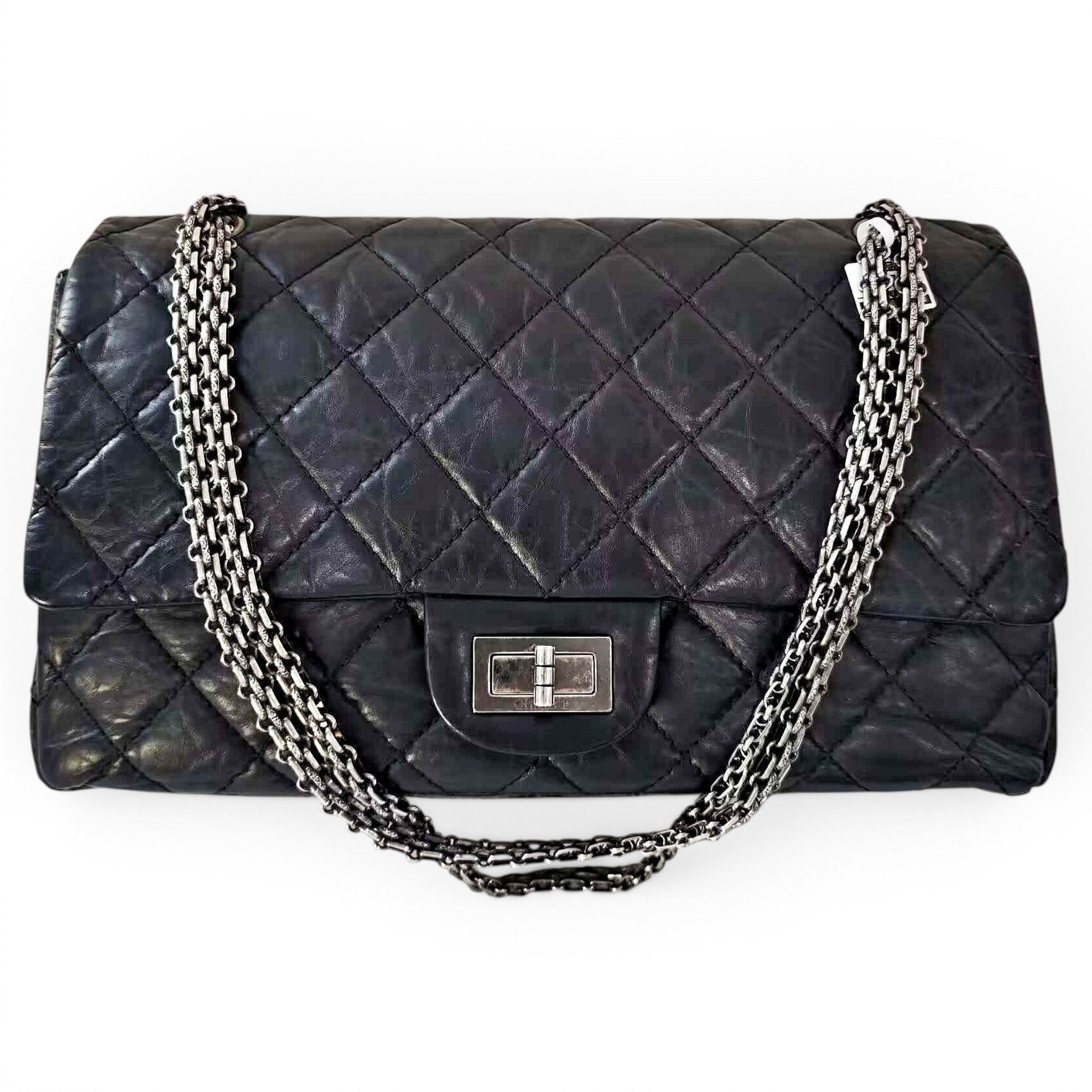 2.55 leather handbag