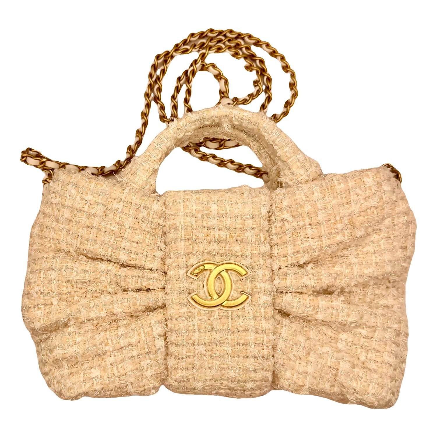 Tweed handbag