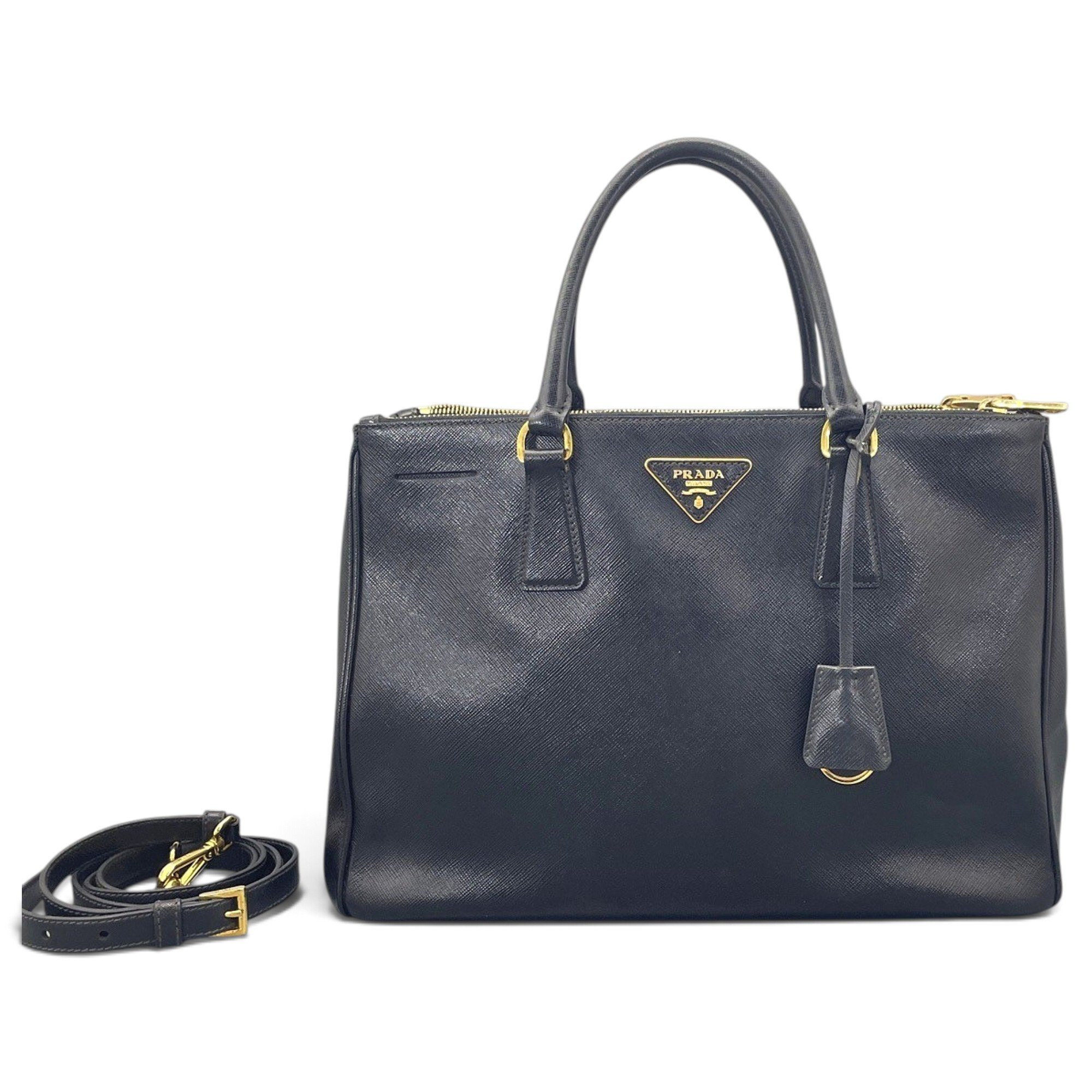 Galleria leather handbag